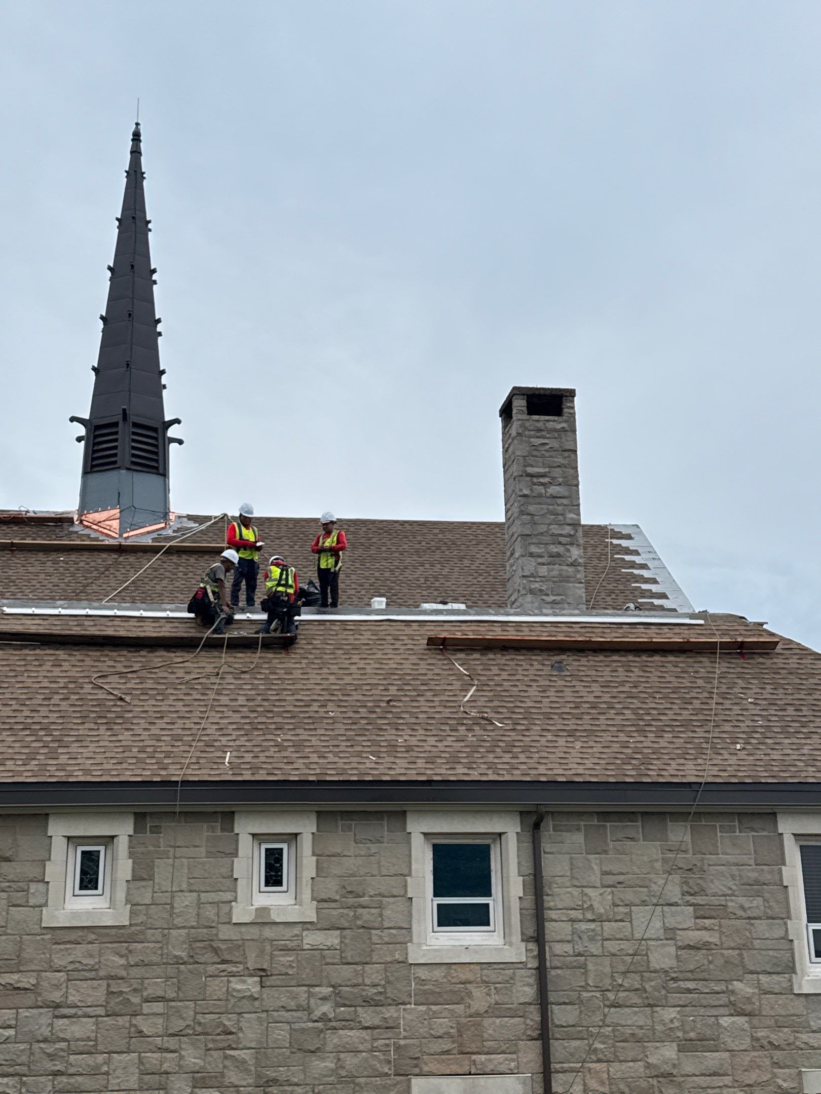 St. Pius Church - Commercial Roof Restoration by Rinaldi Roofing