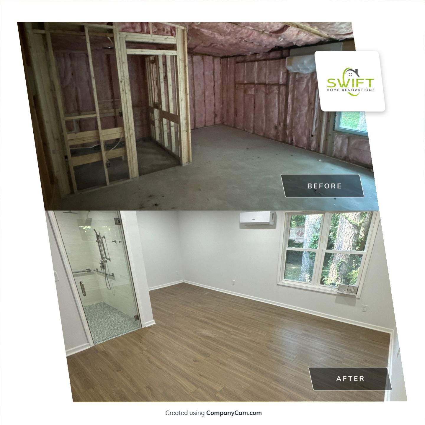 Comprehensive Interior Renovation and Accessible Bathroom Construction in Doraville by Swift Home Renovations