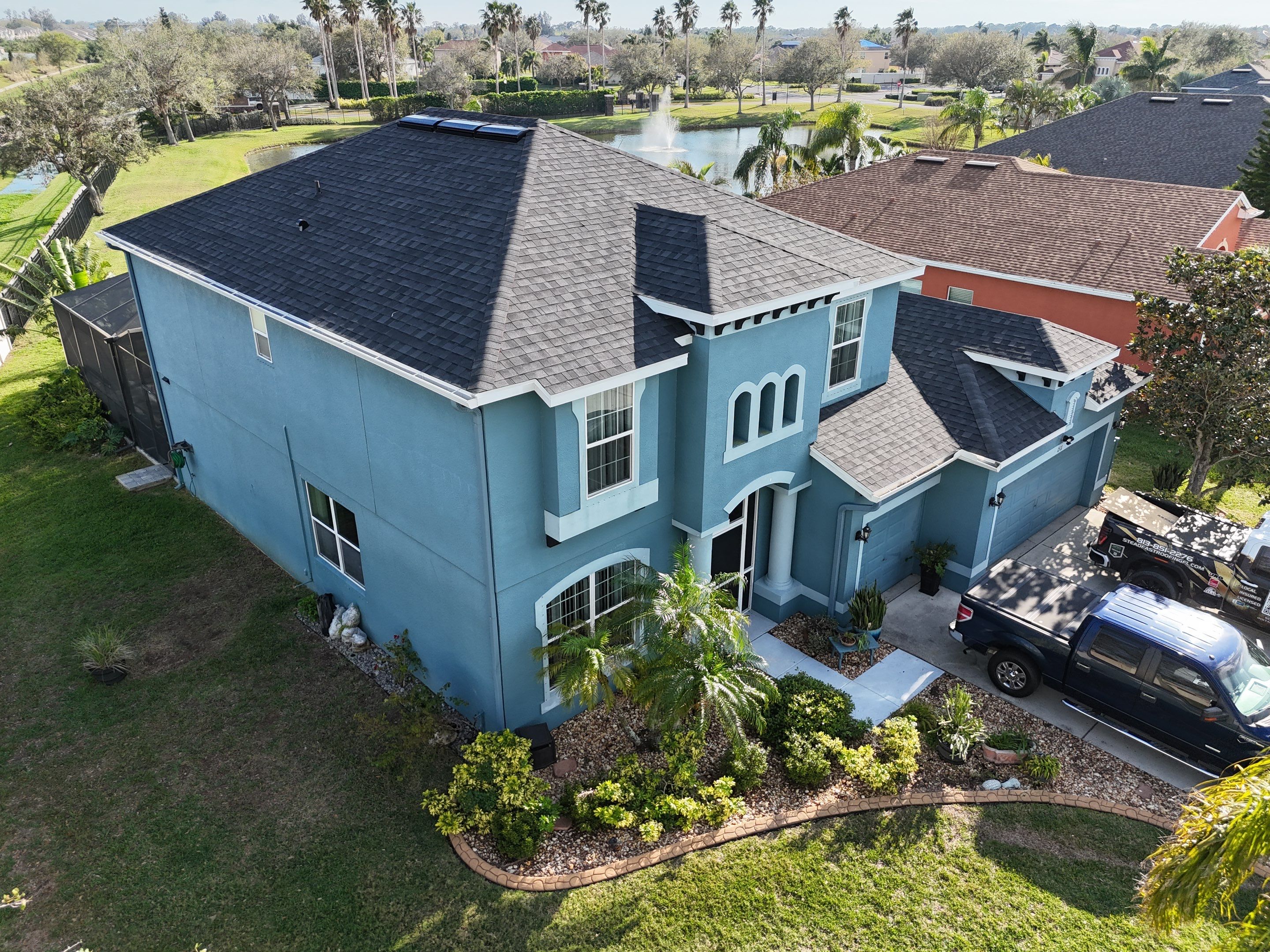 Roof Replacement in Ruskin FL. by Steadfast Roofing 