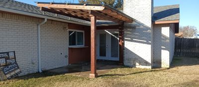 Pergola removal and rebuild using Western Cedar
