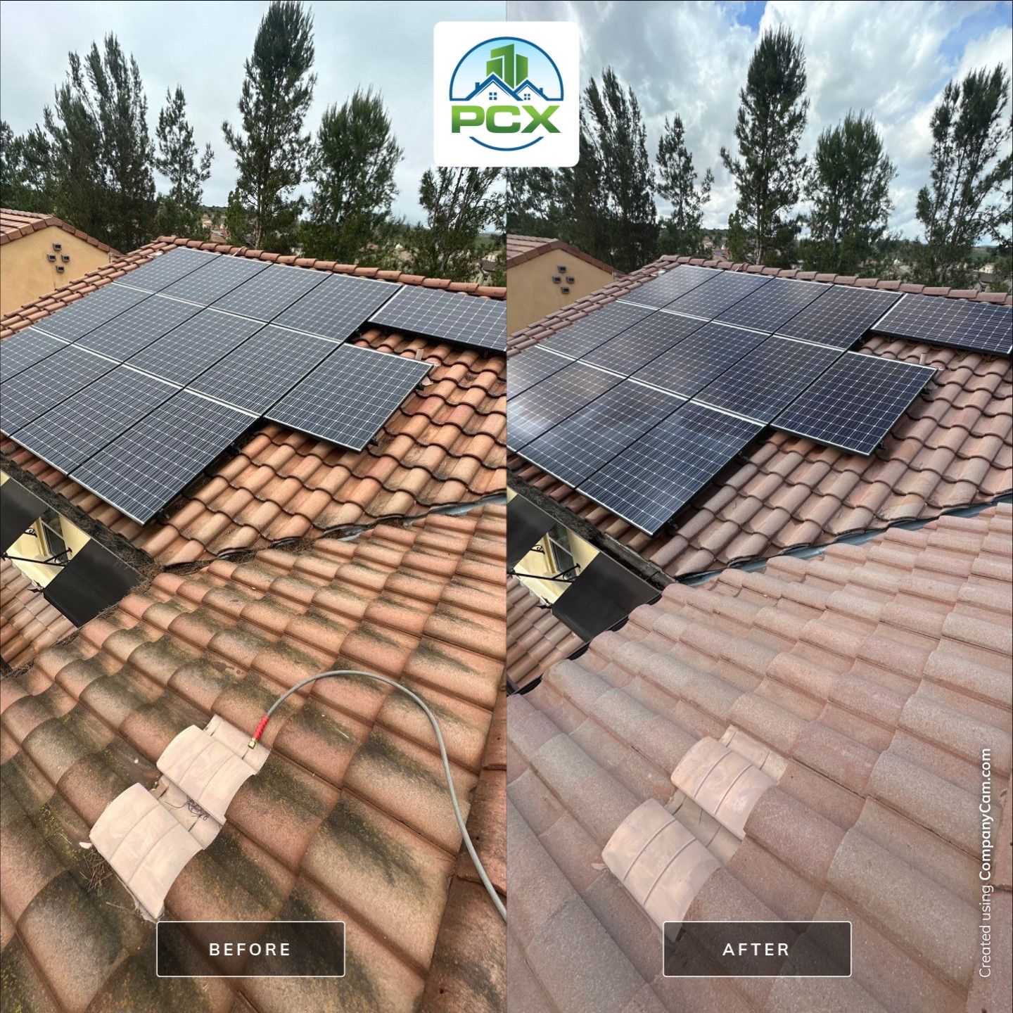 Irvine Roof Washing and Solar Panel Cleaning by Property Cleaning Experts, LLC