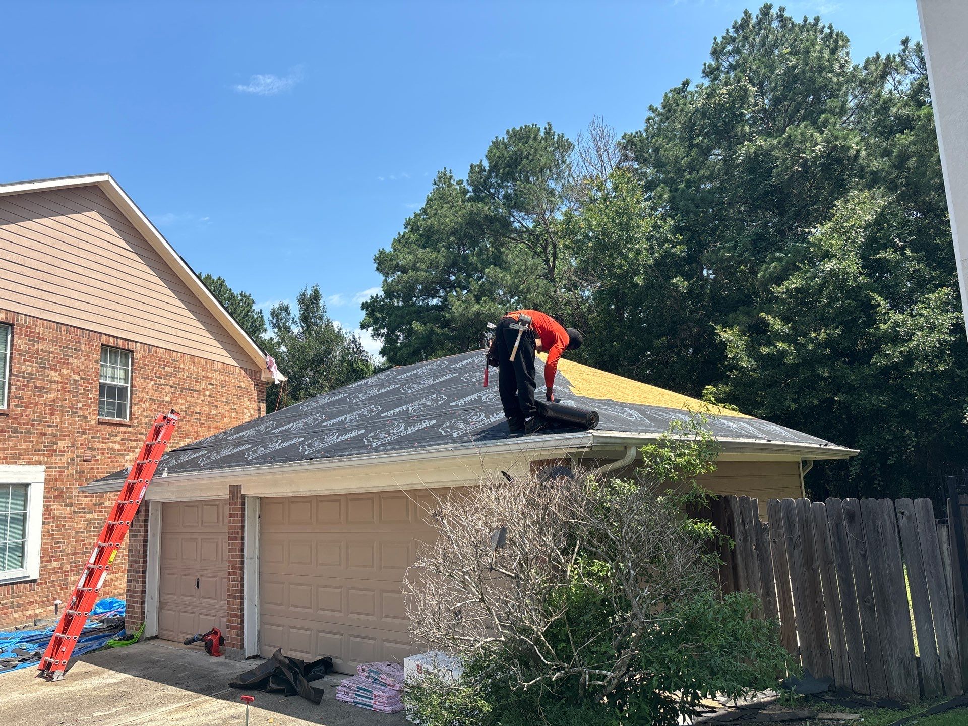 Residential Roofing Repair using Owen's Corning Duration (Lifetime) Shingles by Roof Repair Company