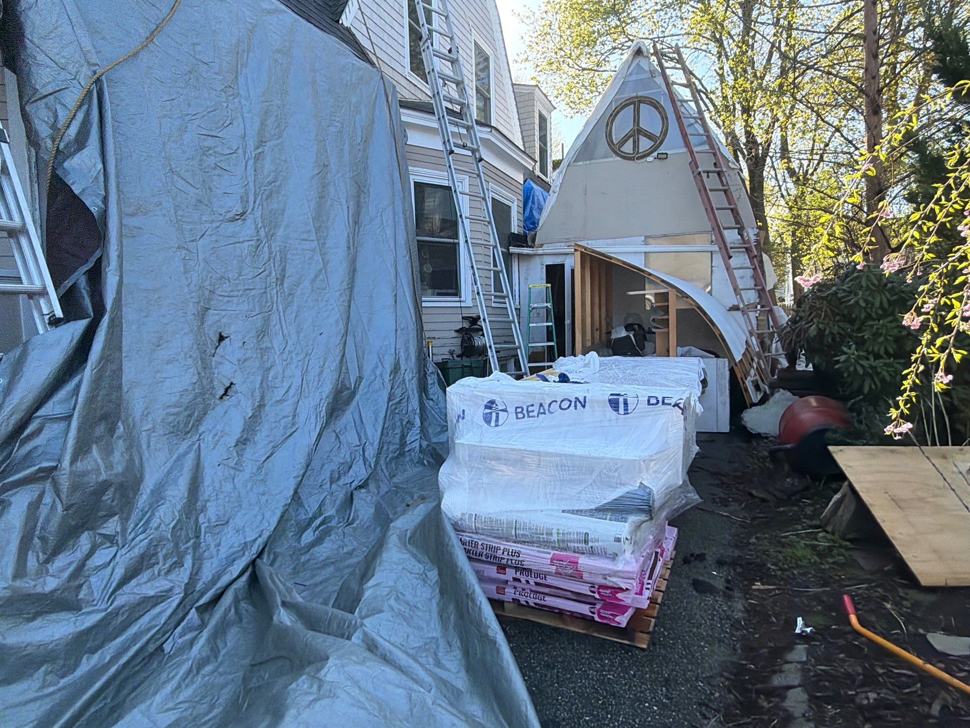Portland Residential Roof Replacement with New Asphalt Shingles by Tall pine roofing