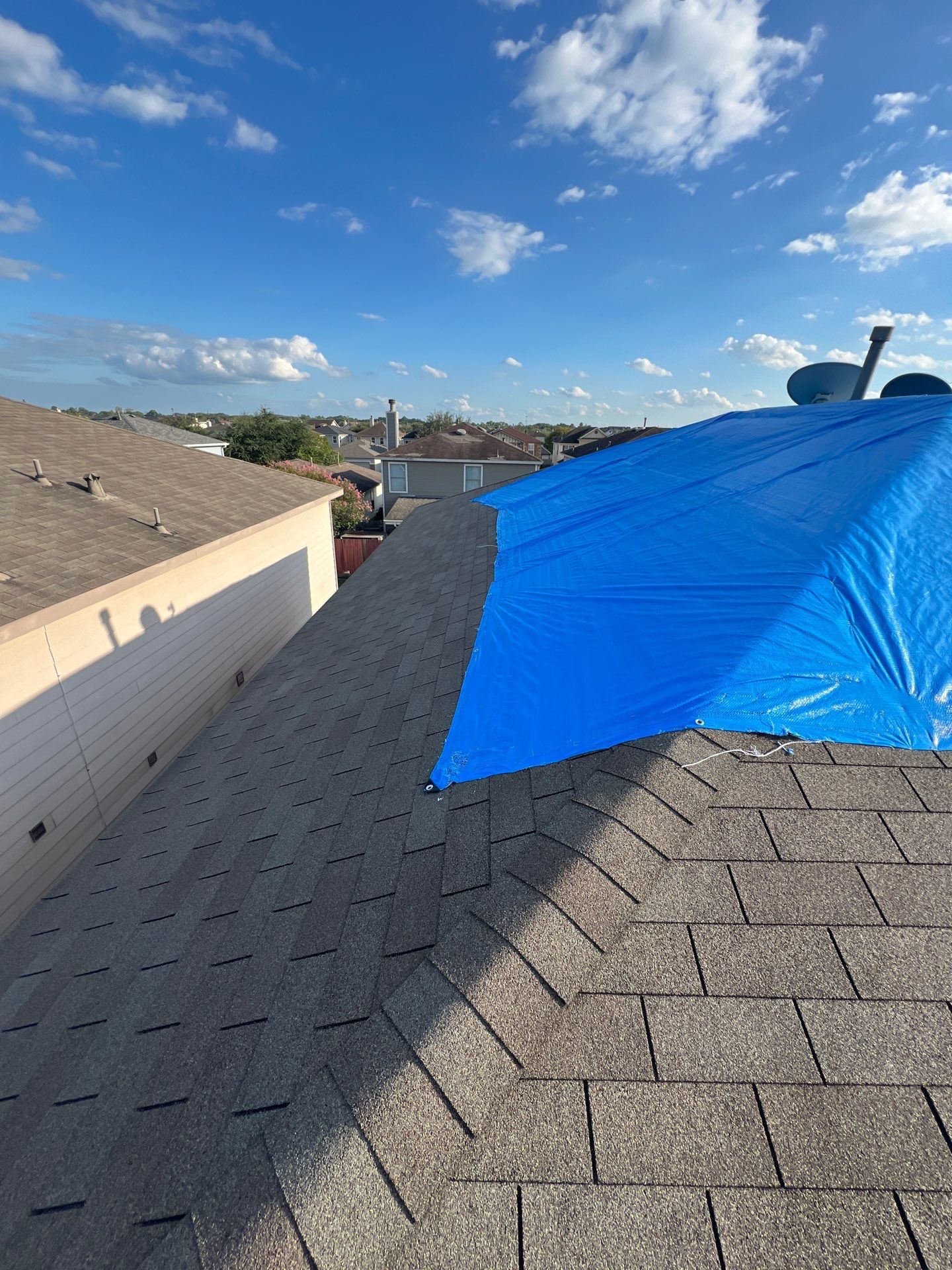 Residential Roofing Repair using Owen's Corning Duration (Lifetime) Shingles by Roof Repair Company