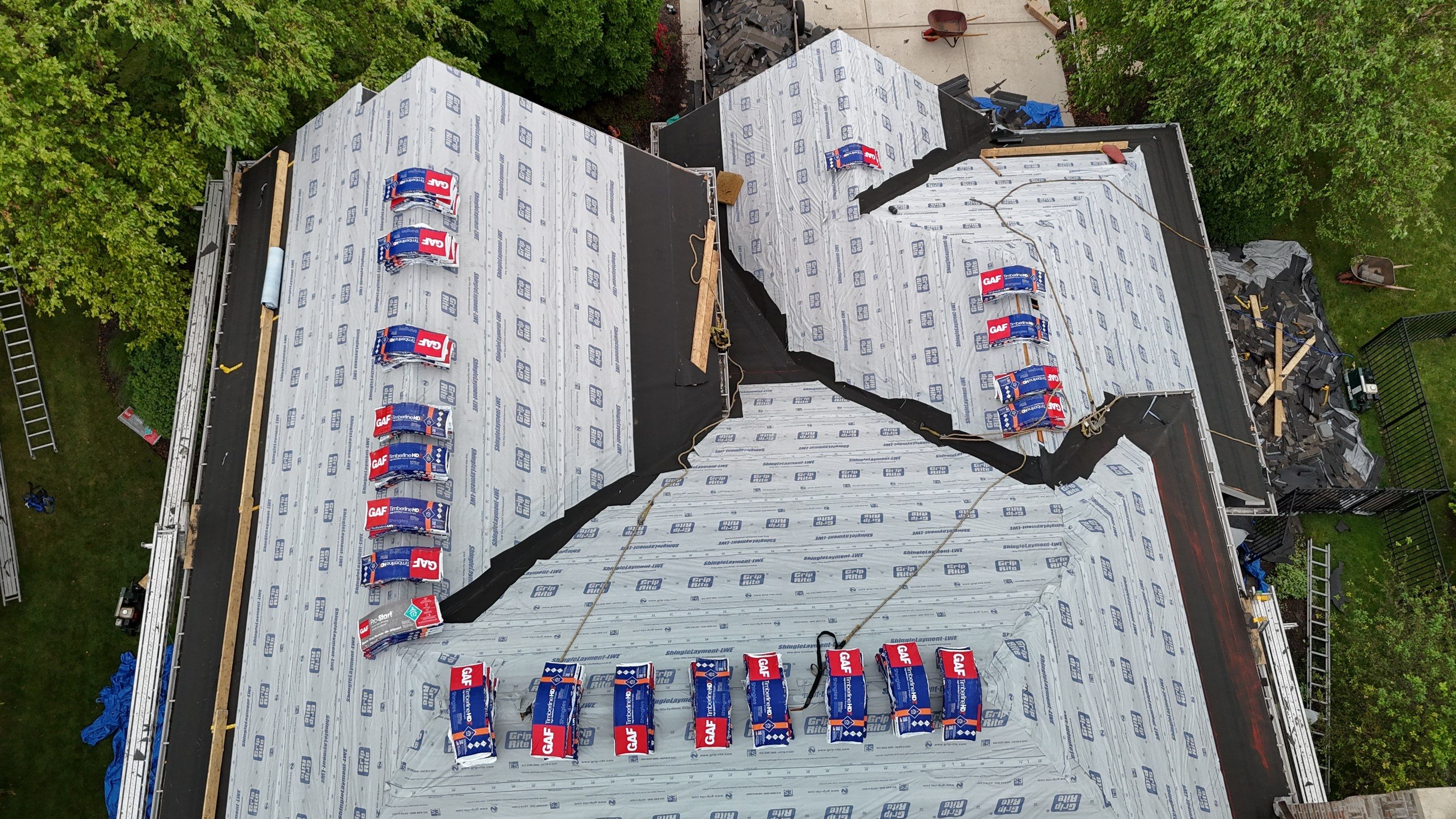 GAF roofing New Lenox by Optimal Home Improvement 