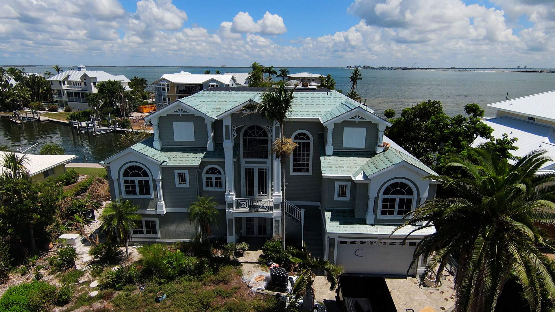 Sanibel Island Standing Seam Roof Replacement by Four Peaks Roofing