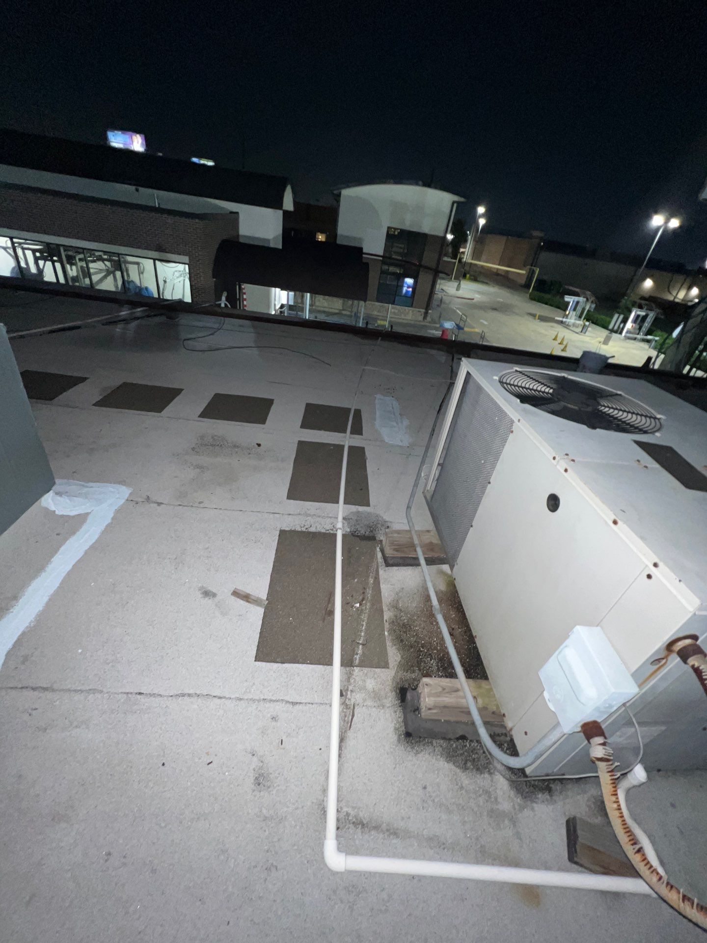 Commercial Roofing Repair using Customer requested products by Roof Repair Company