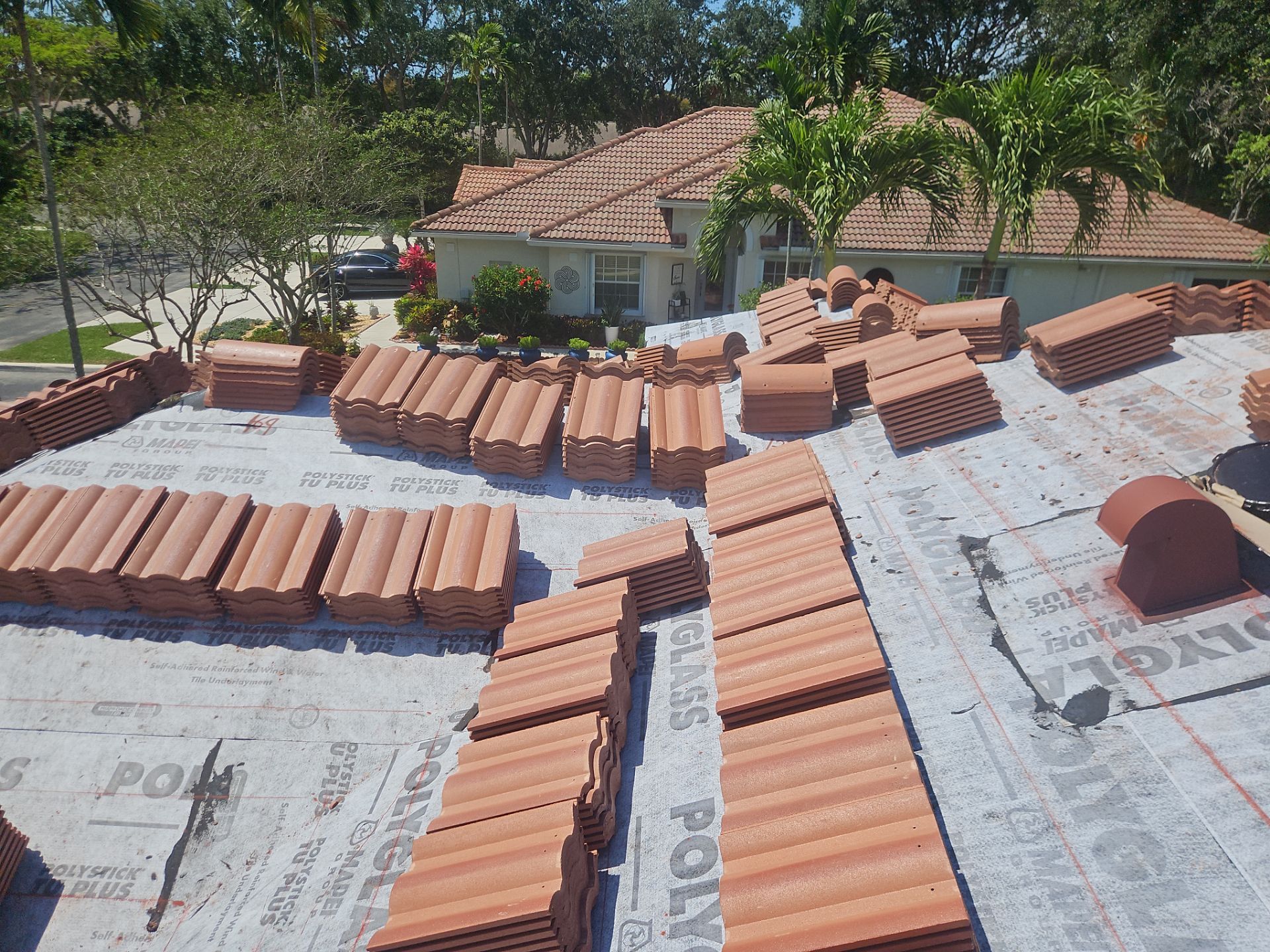 Residential Roofing Installation using WestLake Roofing Tile by BLUES BROTHERS ROOFING