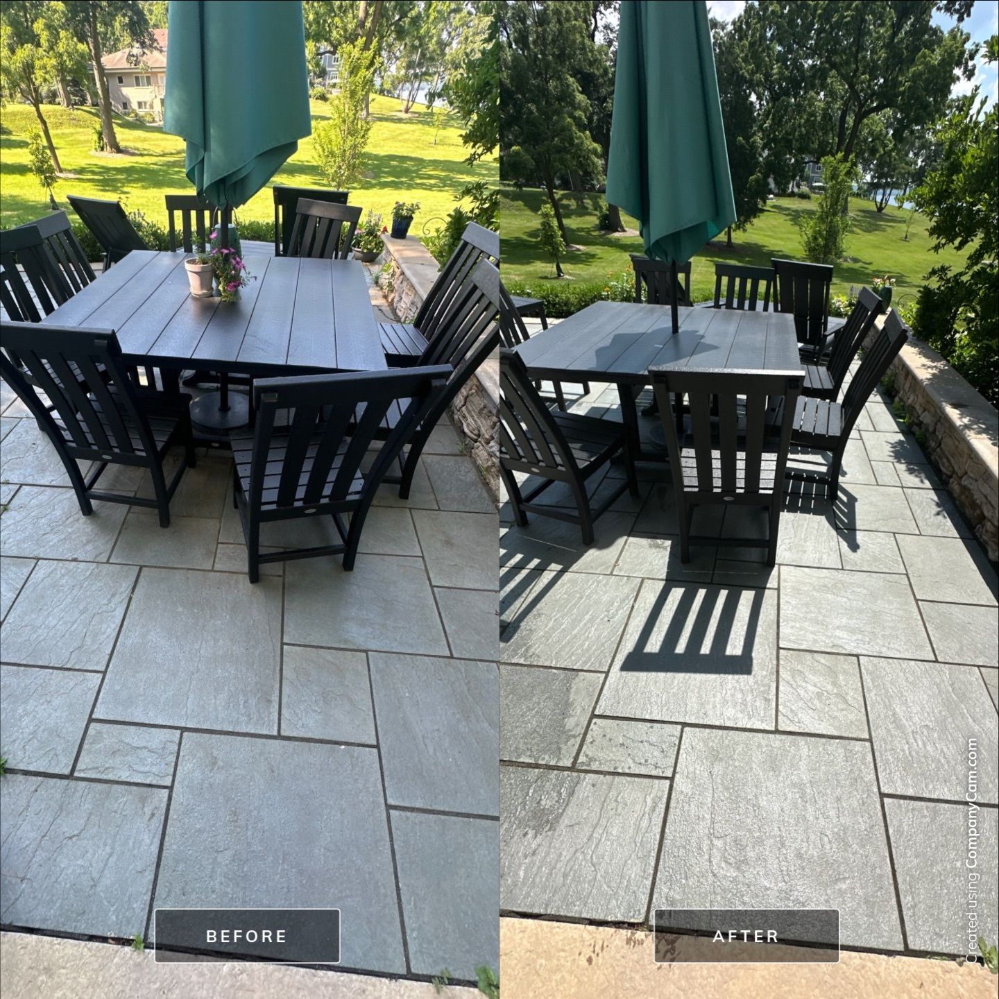 Project in Williams Bay by Simmons Power & Soft Washing