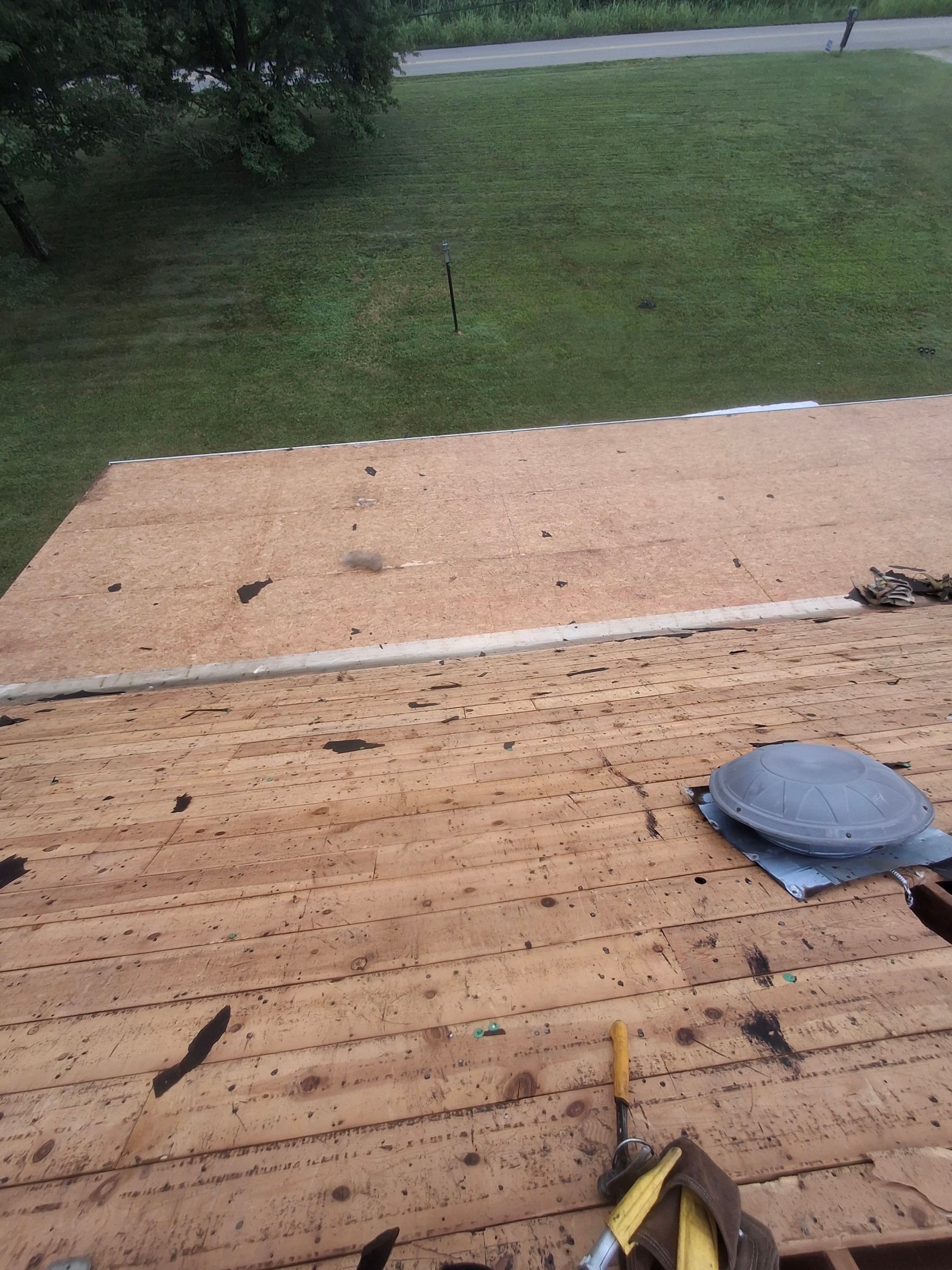 Residential Roofing Installation using GAF Timberline HDZ Fox Hollow Grey by Rainstoppers Roofing