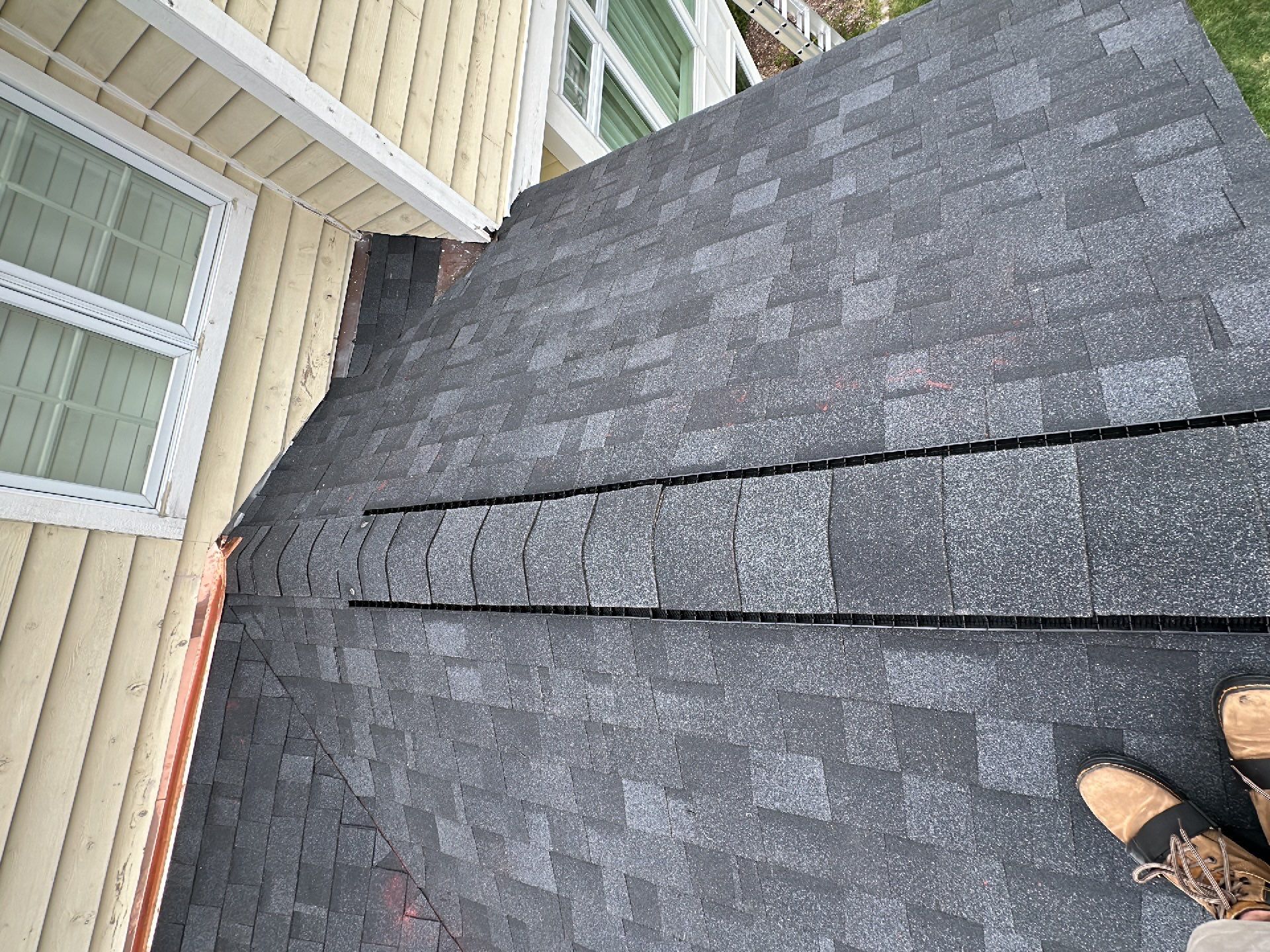 Residential Roofing Installation using Owens Corning  by Perfect Exteriors Inc. 