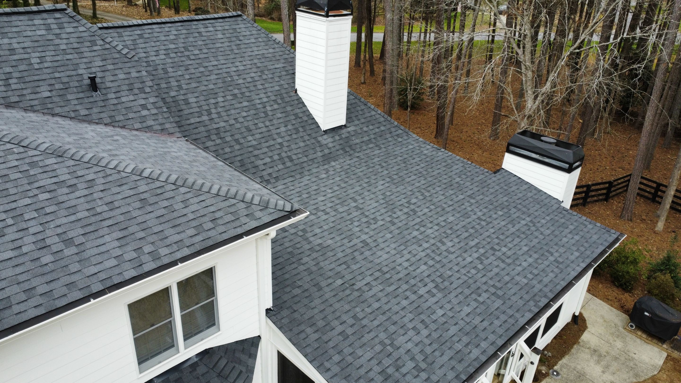 Cumming, GA Roof Replacement, CertainTeed Landmark Moire Black by Reset Roofing