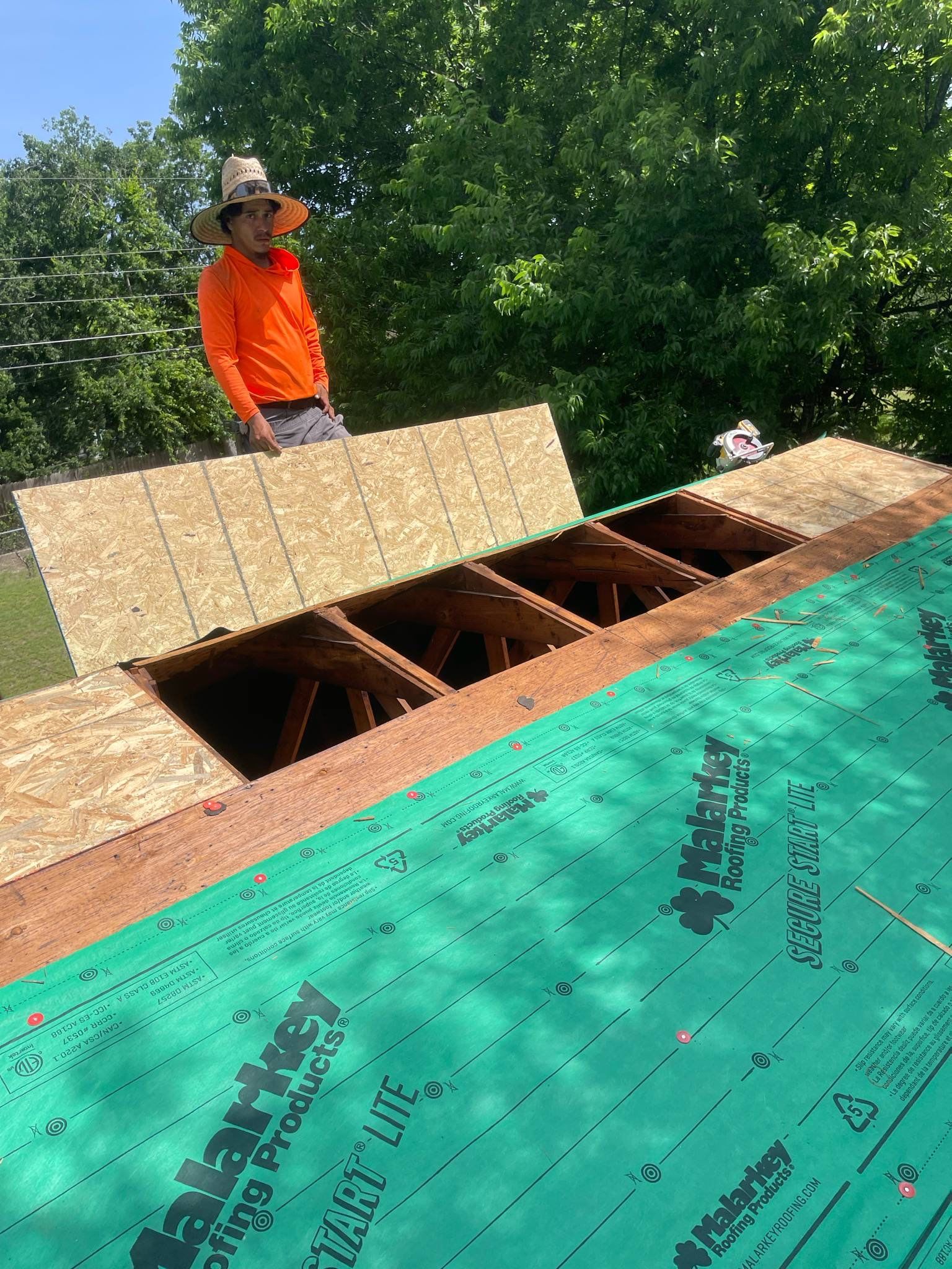 Malarkey Class 4 with New Gutters by Berry Good Roofing 