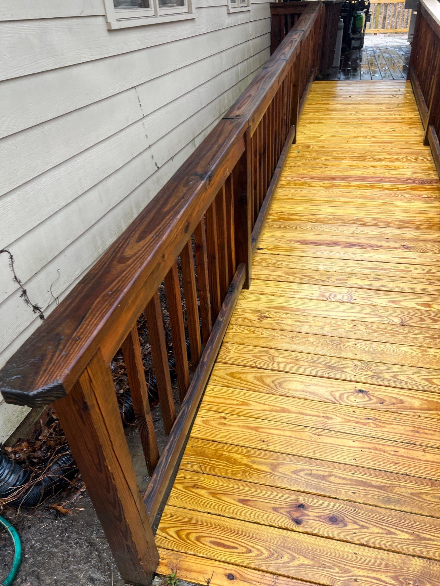 Weathered Deck using Wood Sealant by DuraSeal