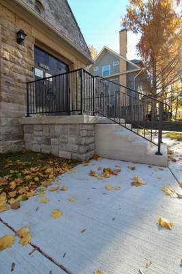 Concrete and Porch
