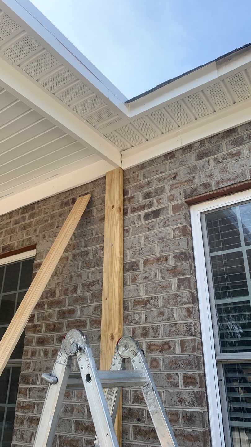 Porch - Residential Roofing Installation by American Roofing NC