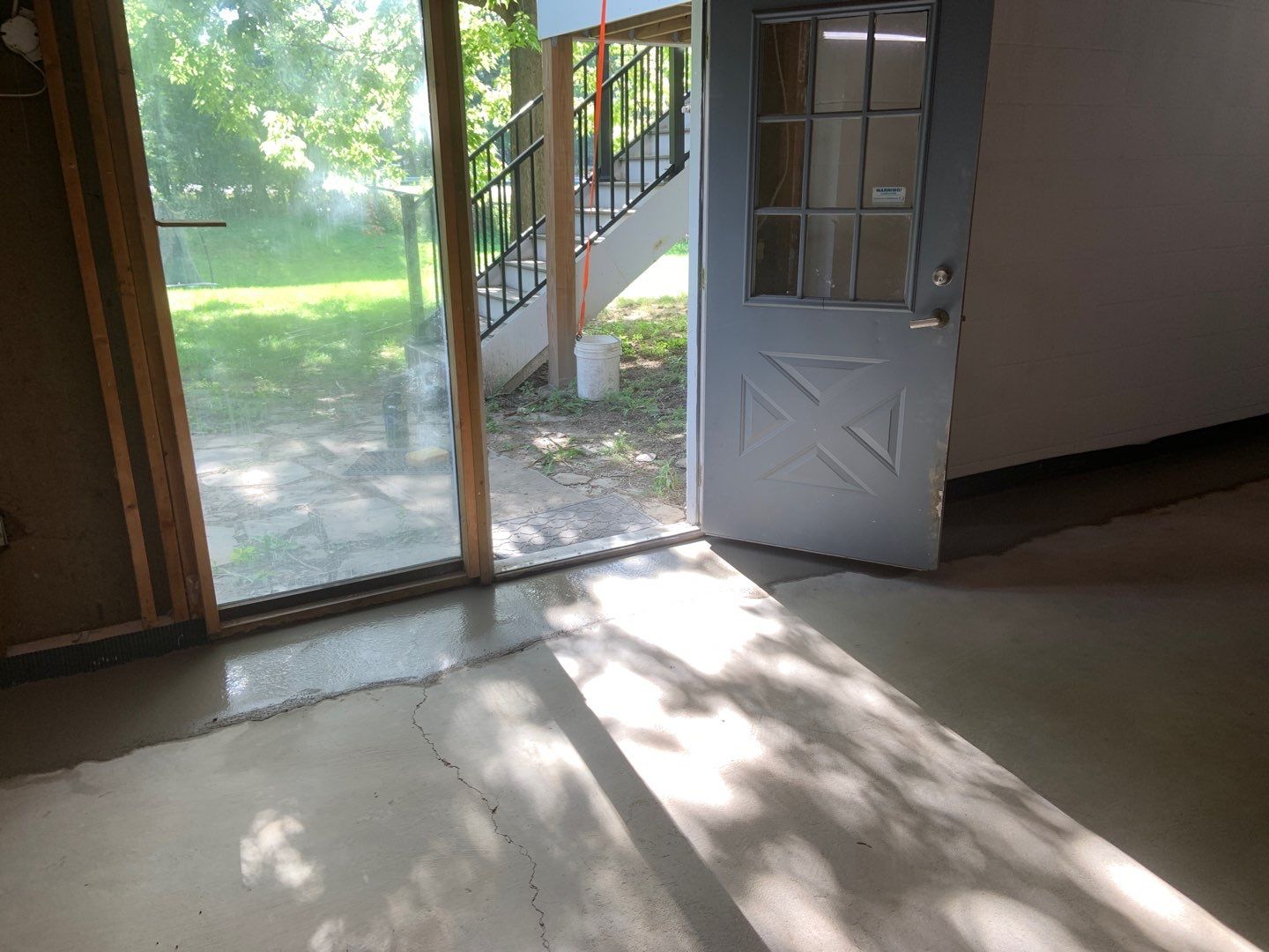 Correcting an Improper Installation for Alan in Chanhassen by Waterproofing Northeast
