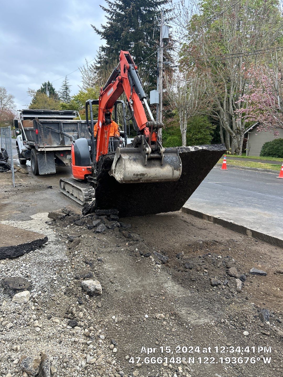 Thomas Custom Homes Development  by Jireh Asphalt & Concrete Inc 