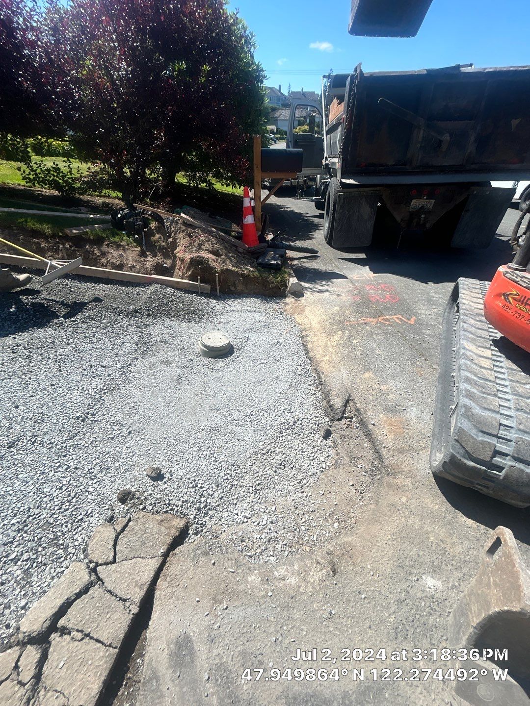 Jacob | Concrete Driveway  by Jireh Asphalt & Concrete Inc 