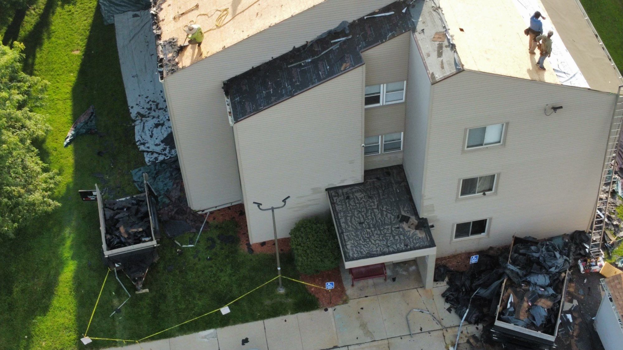 Lightning Commercial Restoration using Tamko Titan by Lightning Exteriors
