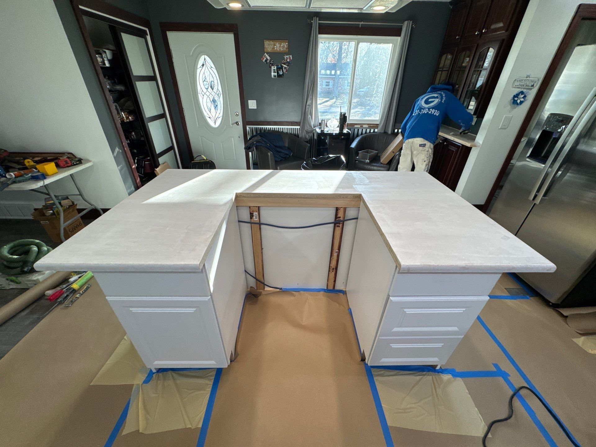 Countertop Transformation!! by Gordon Painting