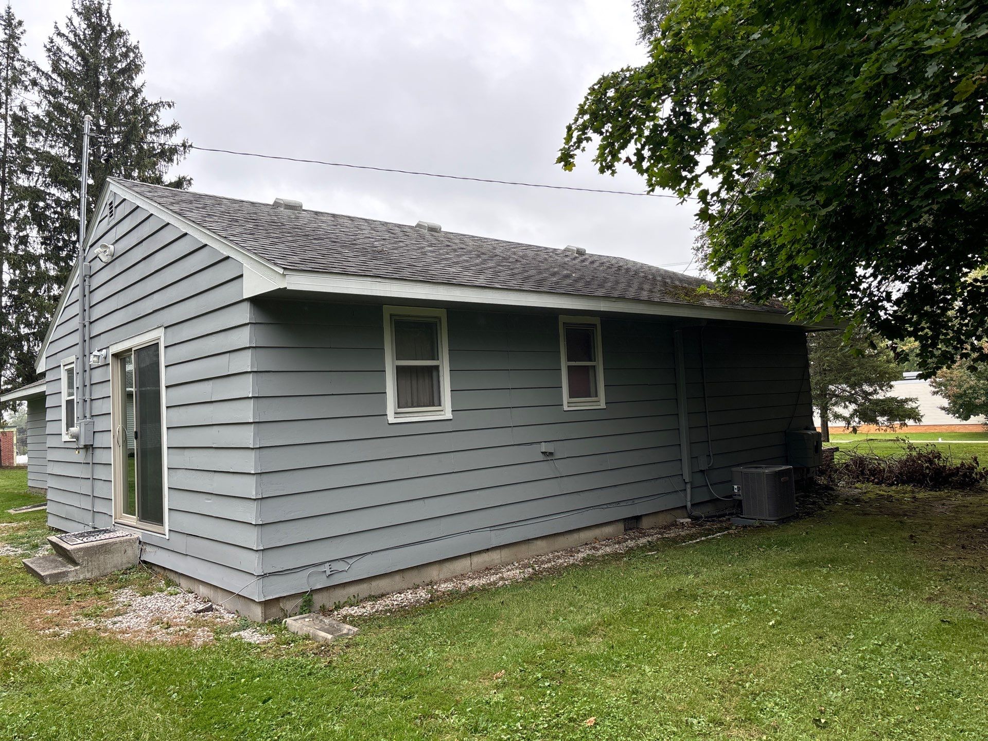 Gutter Installation using Seamless Gutters- Aluminum with Gutter Protection by Acme Exteriors