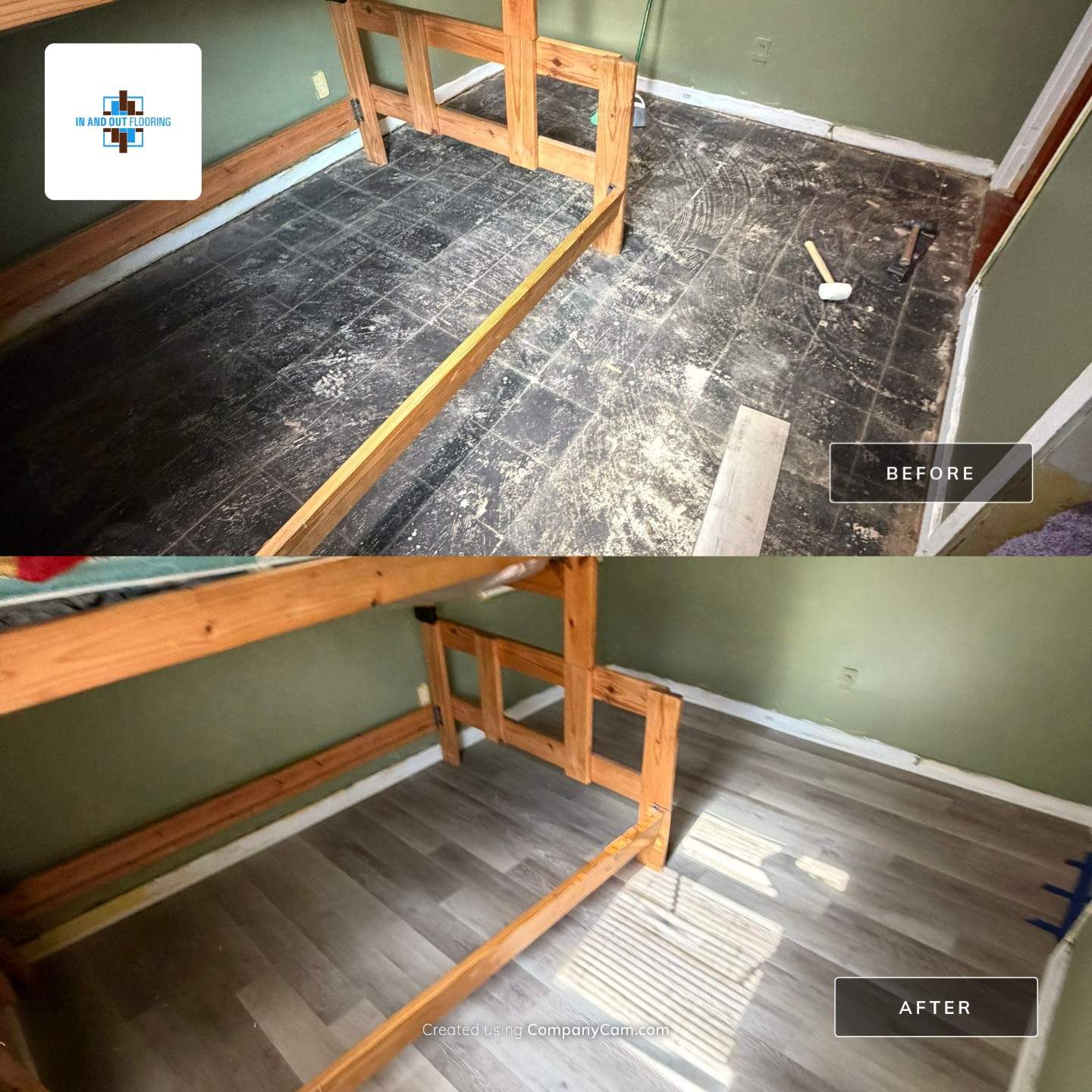 LVP Install by In and Out Flooring/Remodeling