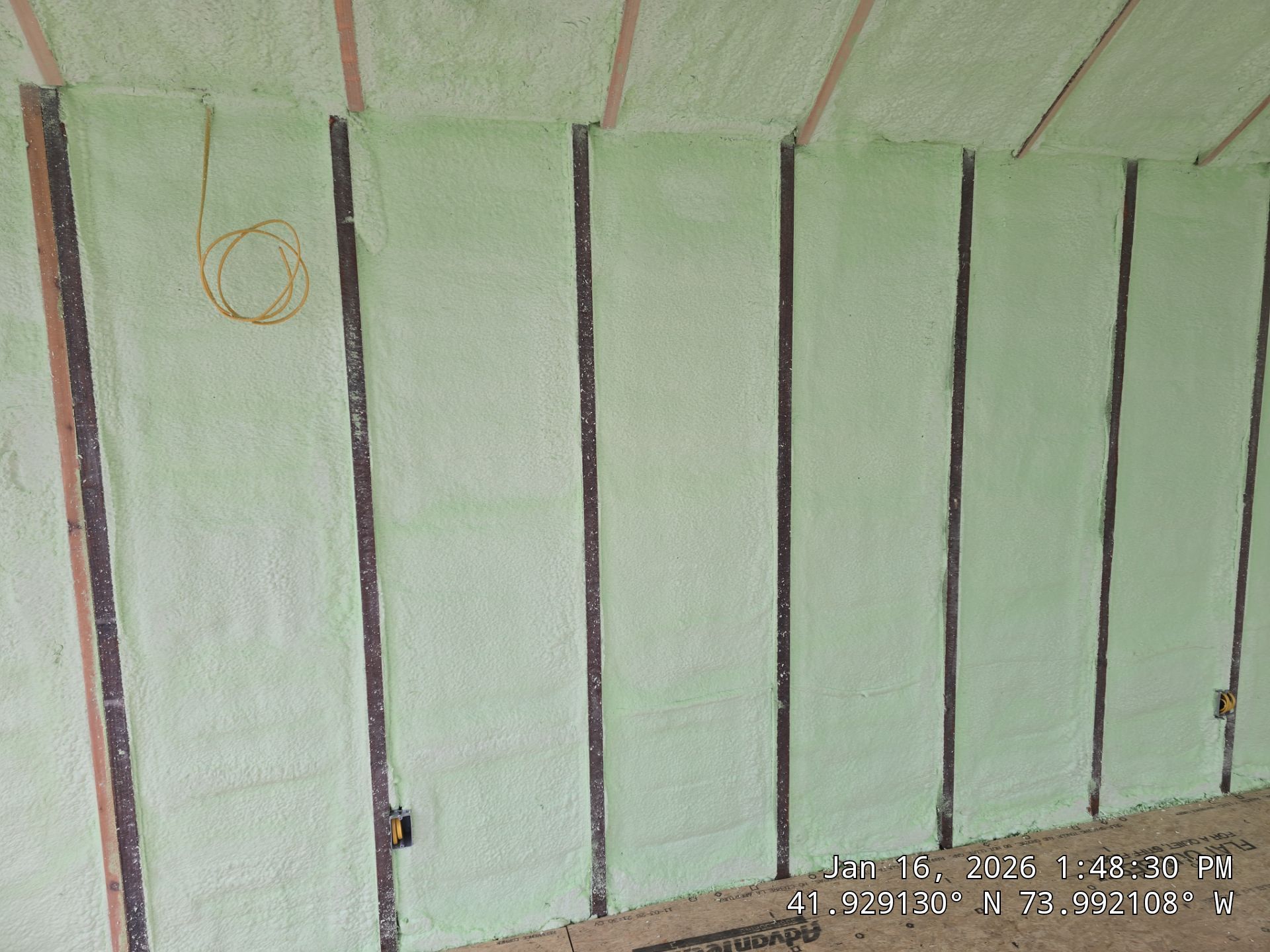 Detached Garage using Closed Cell Spray Foam by NYS Foam & Energy
