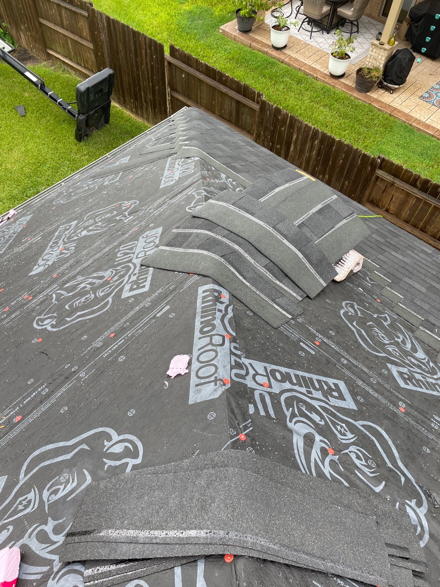 Residential Roofing Installation using Owen's Corning Duration (Lifetime) Shingles by Roof Repair Company