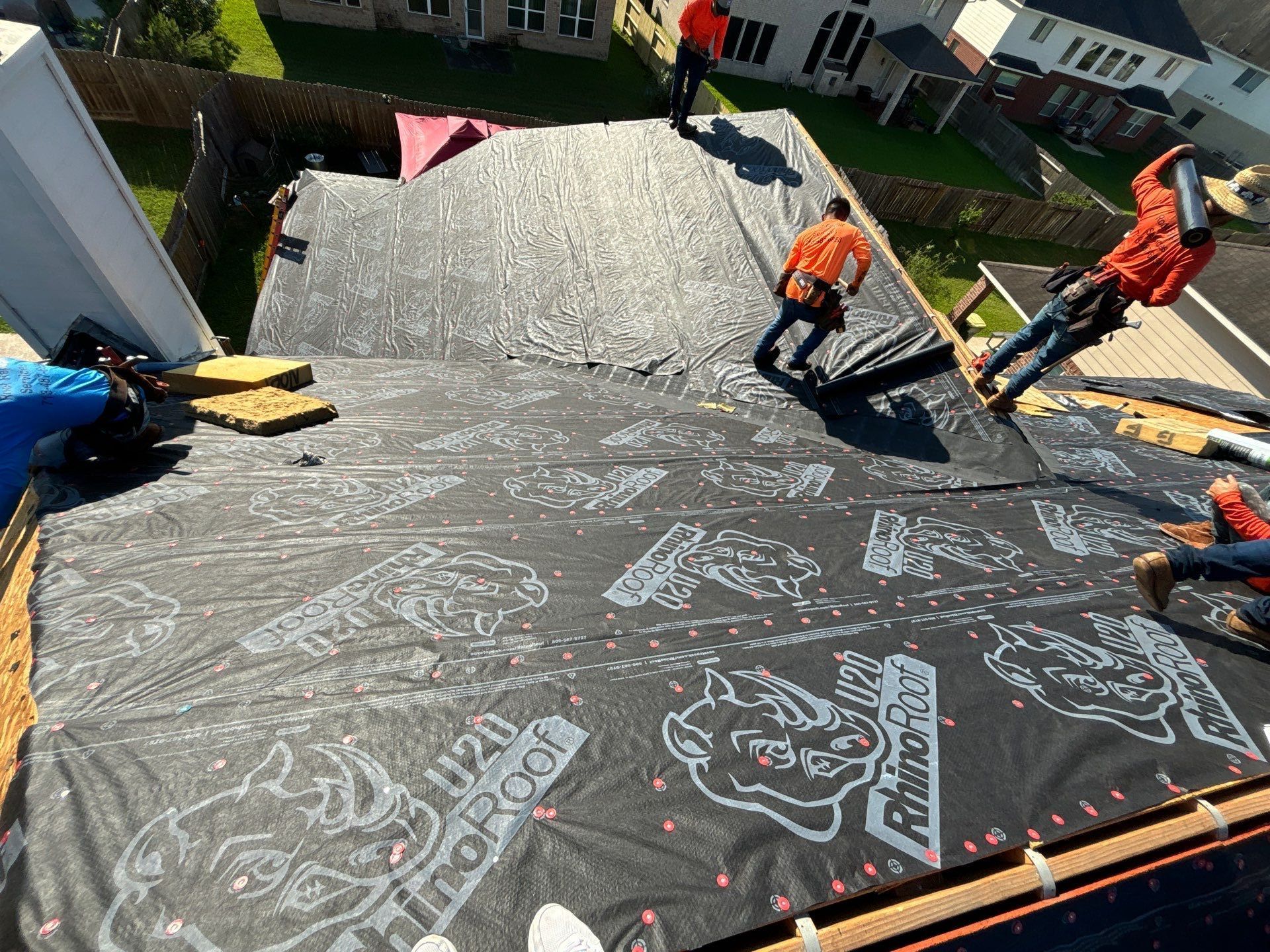Residential Roofing Installation using Owen's Corning Duration (Lifetime) Shingles by Roof Repair Company