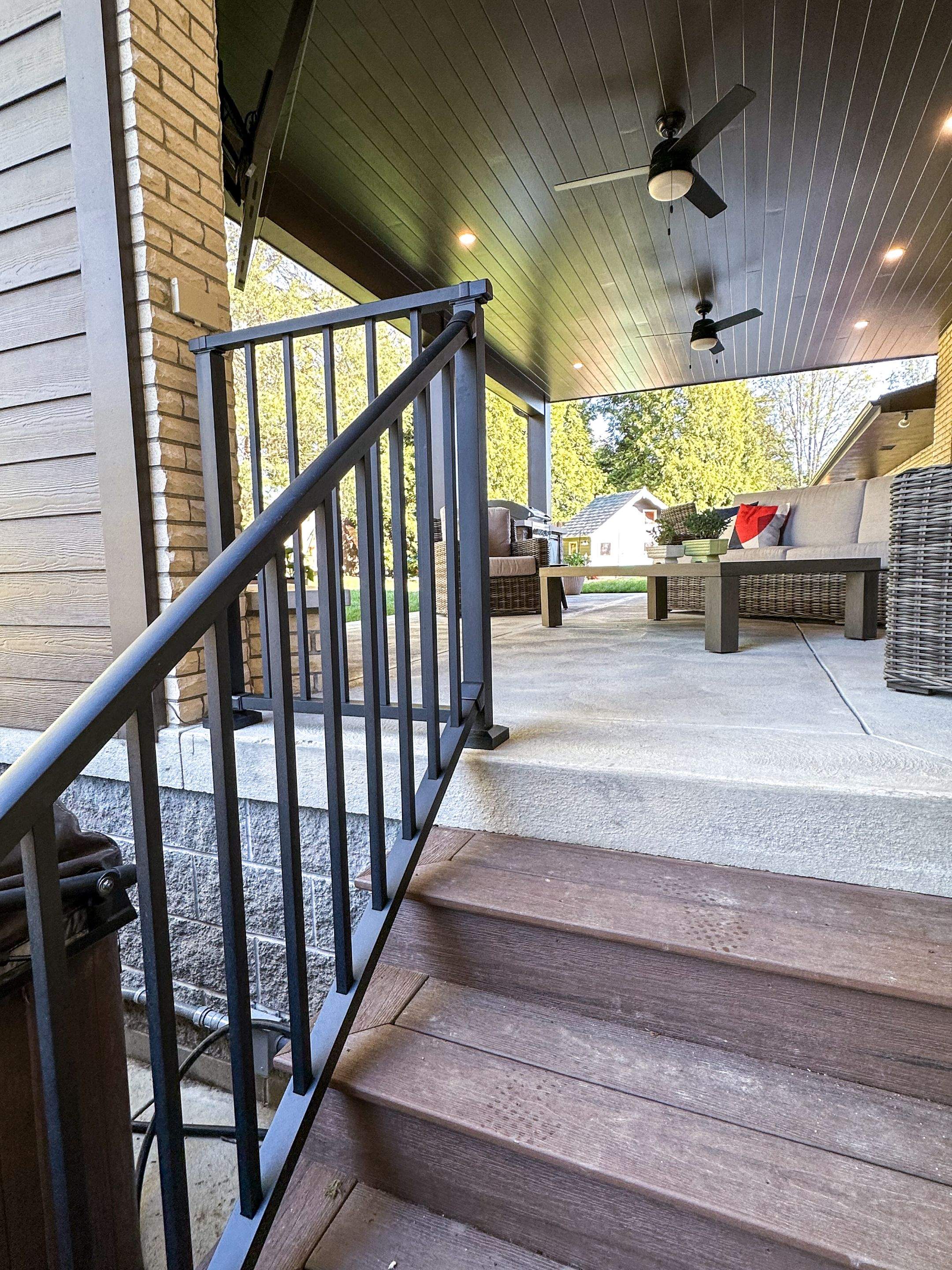 Centerville Covered Patio by Zengel Group