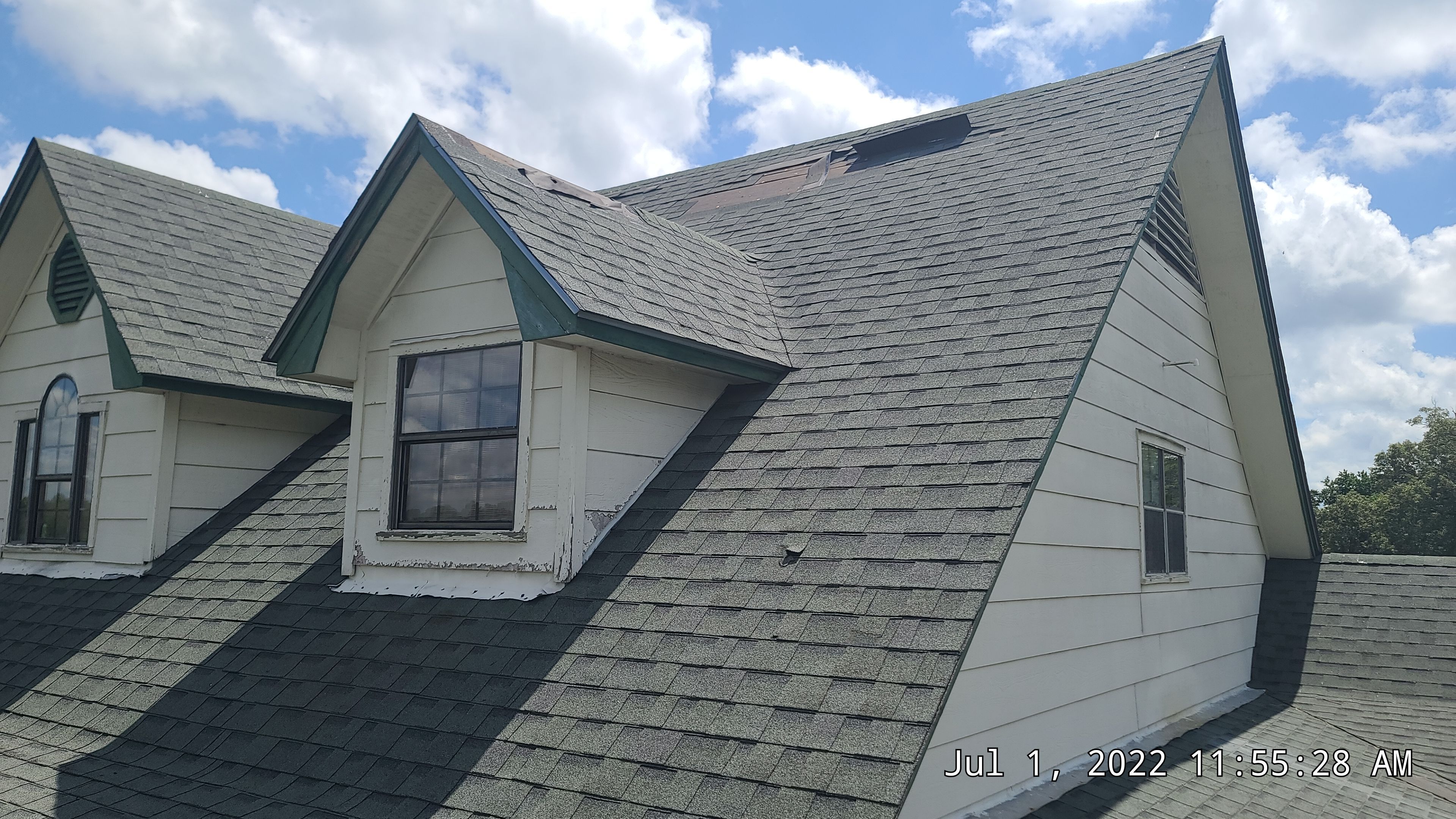 Residential Roofing Installation using Malarkey Highlander NEX by Hostetler Roofing