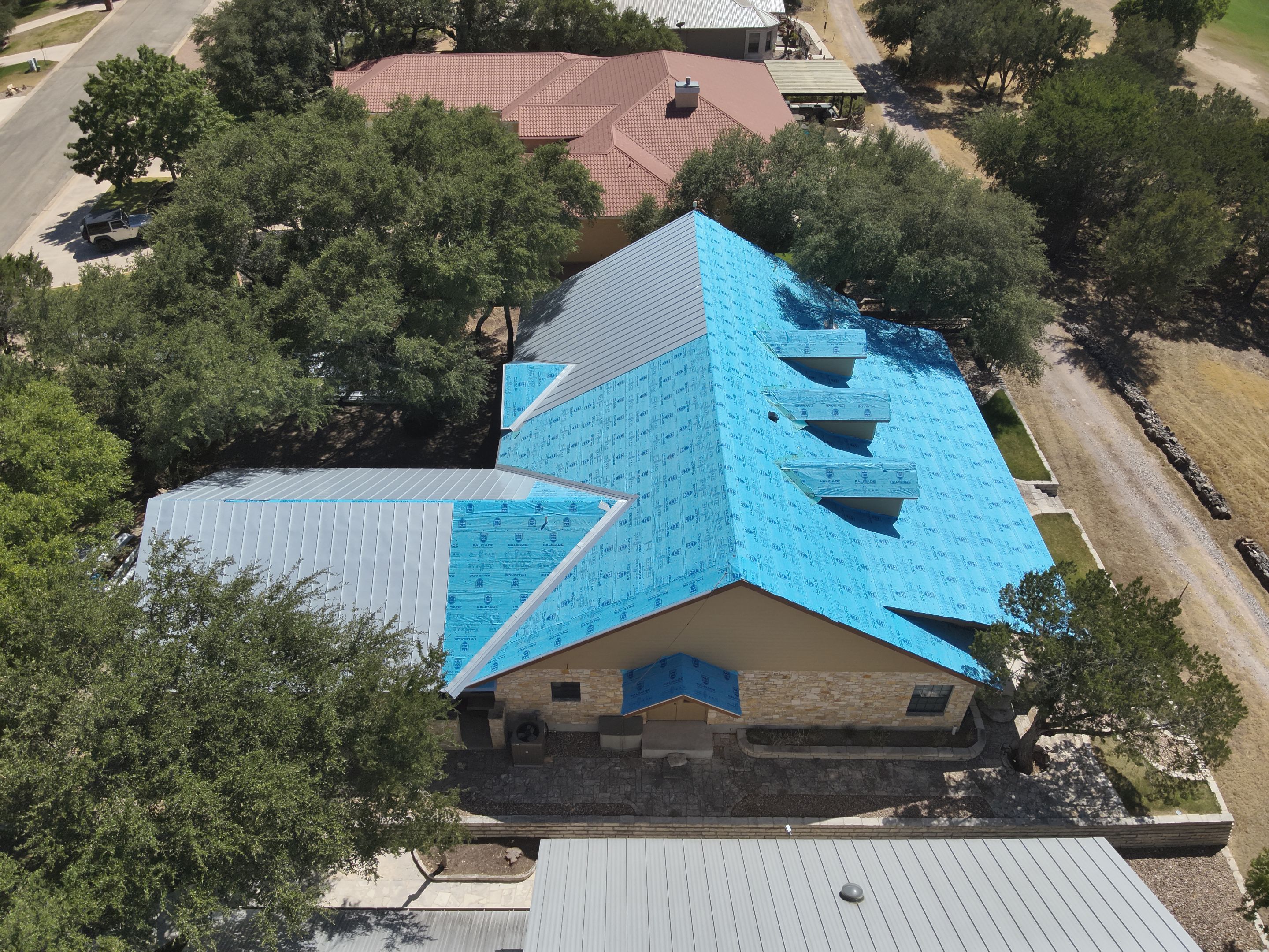 Metal Roof Replacement in Burnet, TX by Action Exteriors Austin
