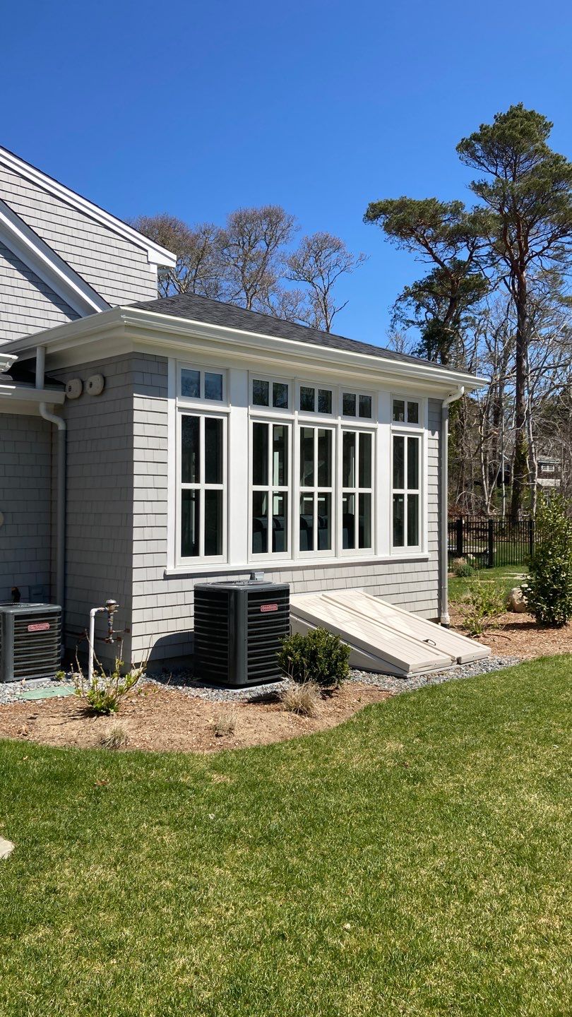 Gutter Installation using 6" K-Style Aluminum Gutter by Gutter Pro Enterprises