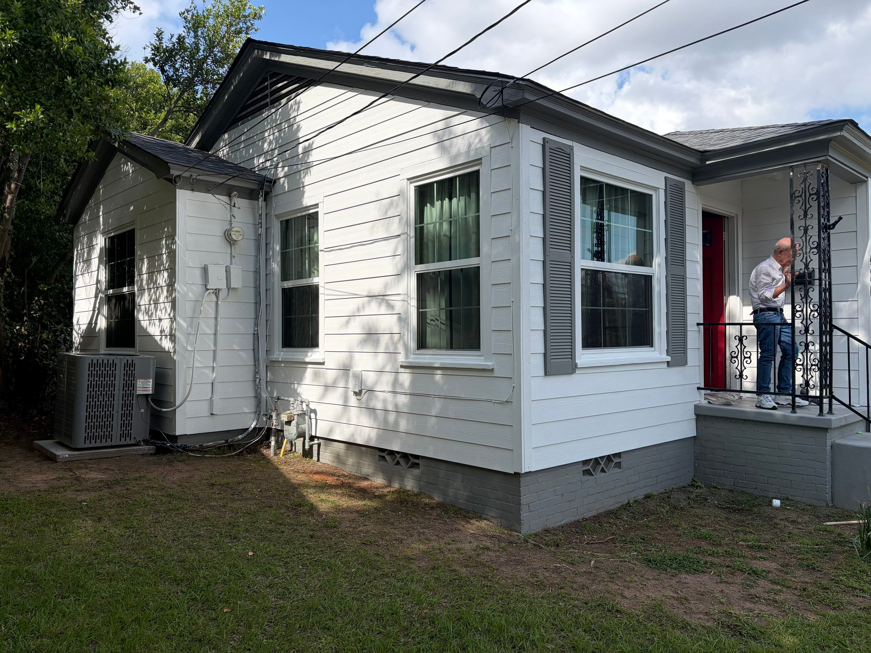 A Fresh Start for a Tiny Tyler, Texas Home by Quality Coats Painting