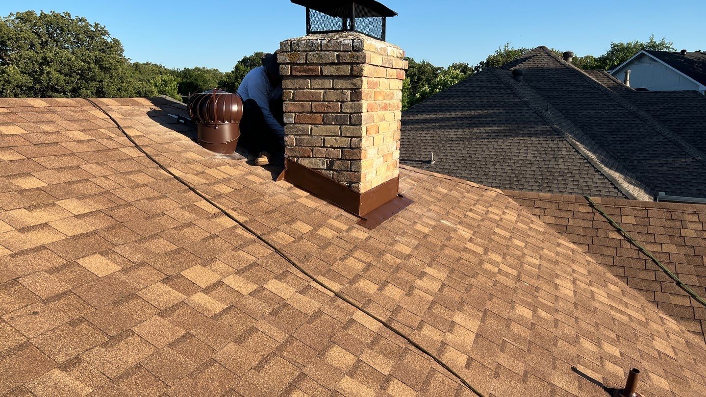 Final Roof Drone Shots by First Out Roofing 