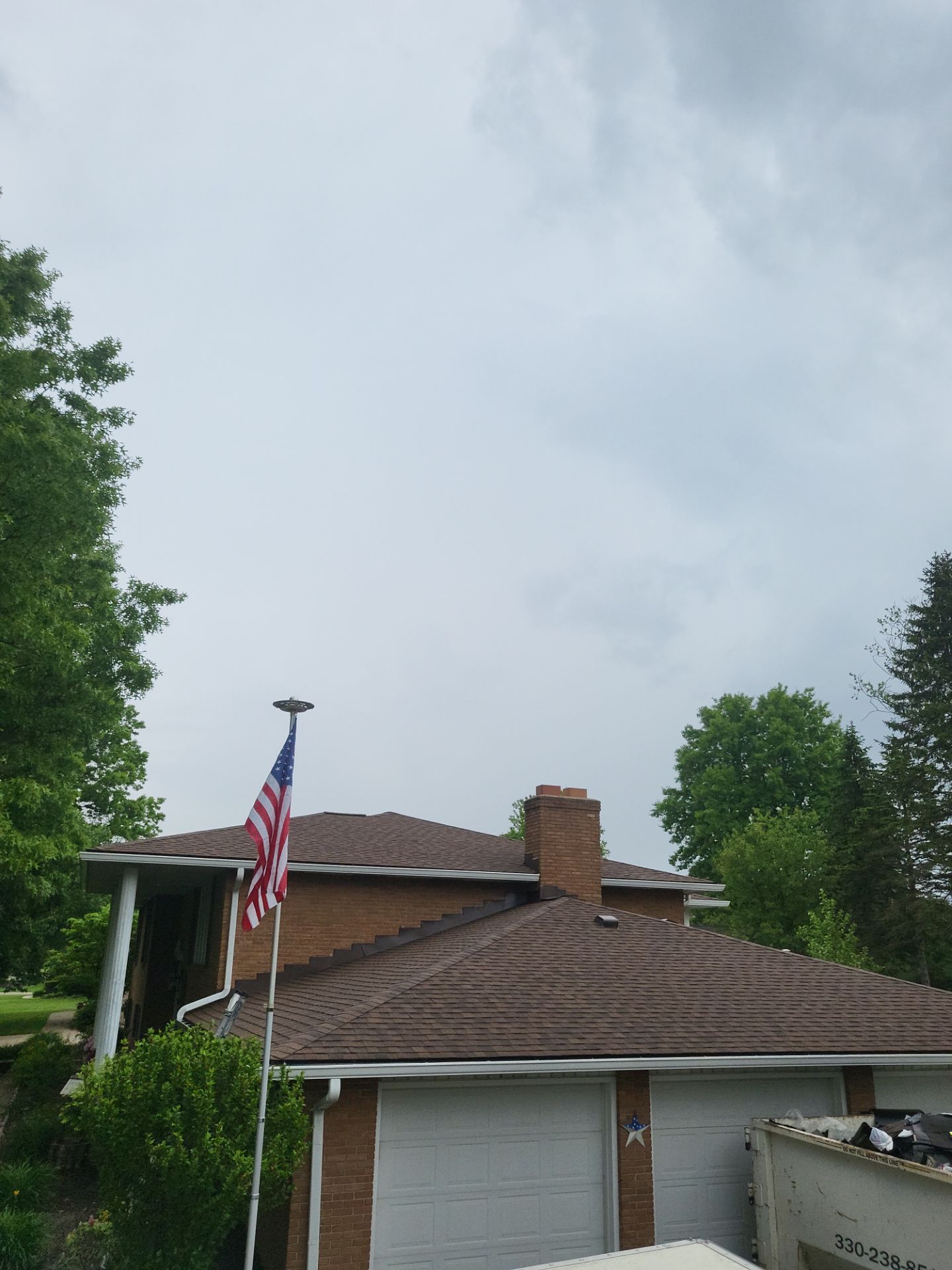 Atlas Pinnacle, Color, Burnt Hickory, Drip Edge, Color, Royal Brown by Eagle Eye Roofing