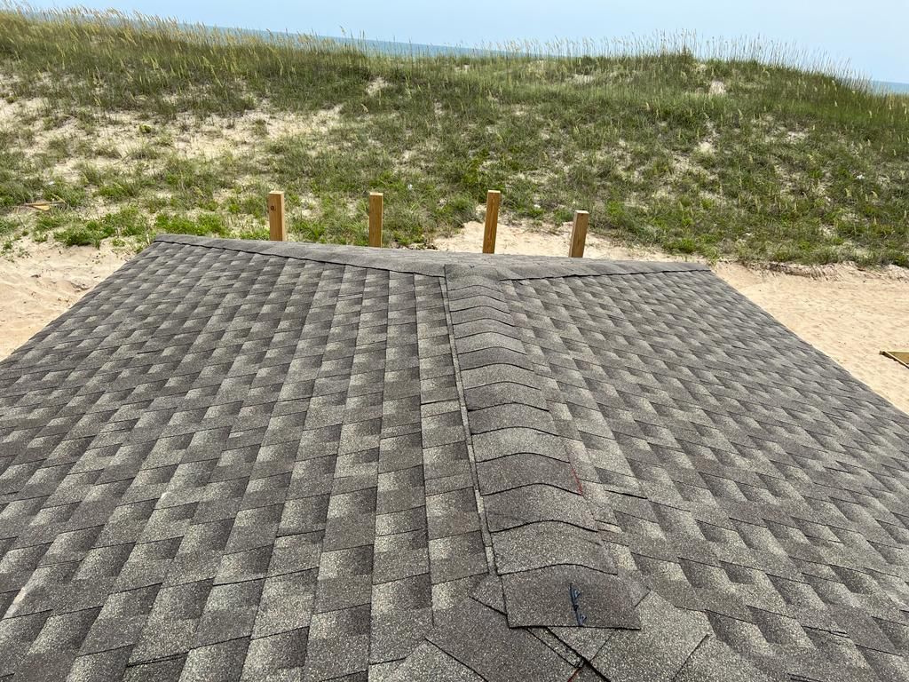 Residential Roofing Installation using Timberline HDZ in Hatteras NC by Gallop Roofing & Remodeling, Inc.