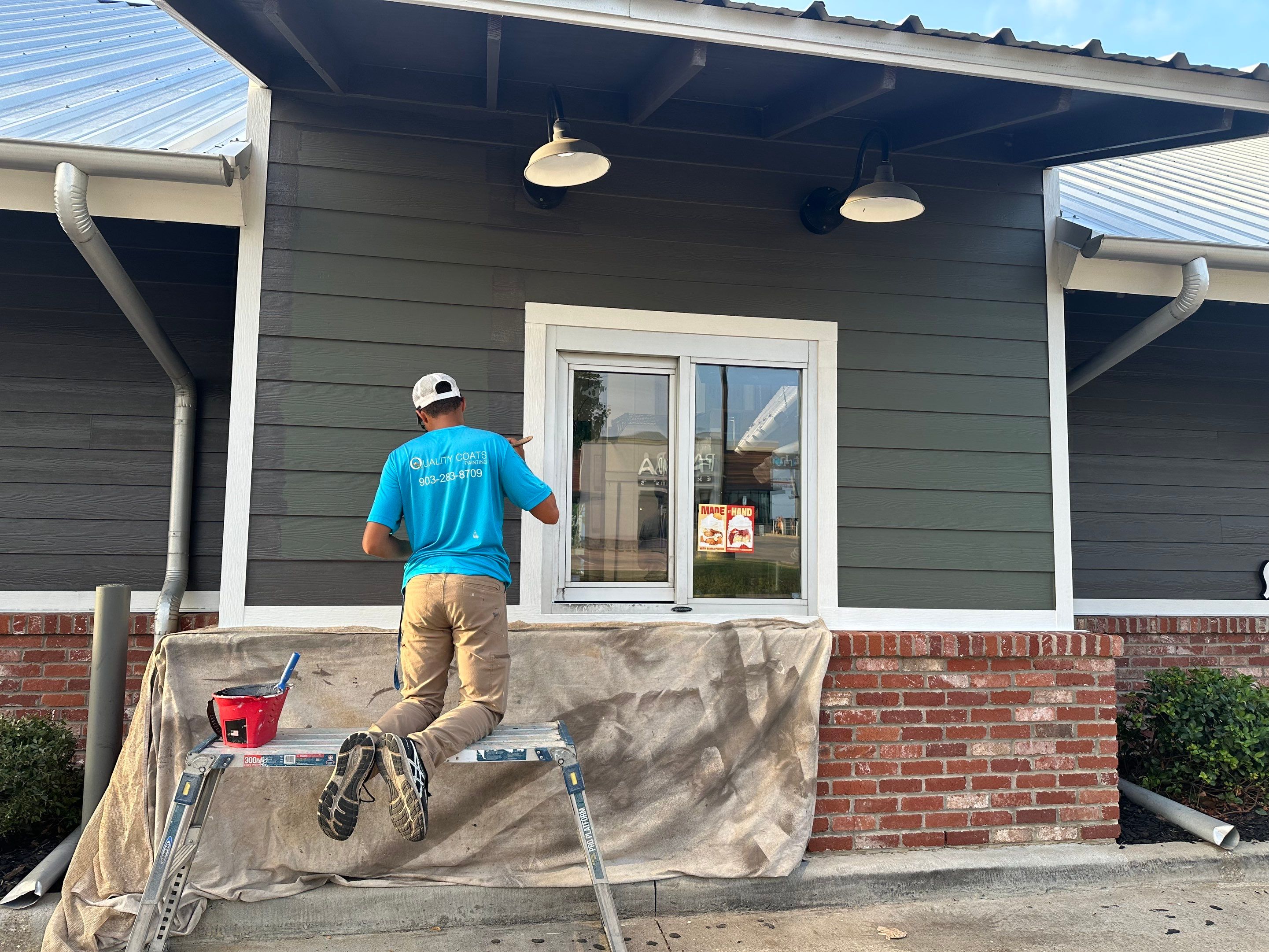 Refreshing Slim Chickens in Tyler, Texas by Quality Coats Painting