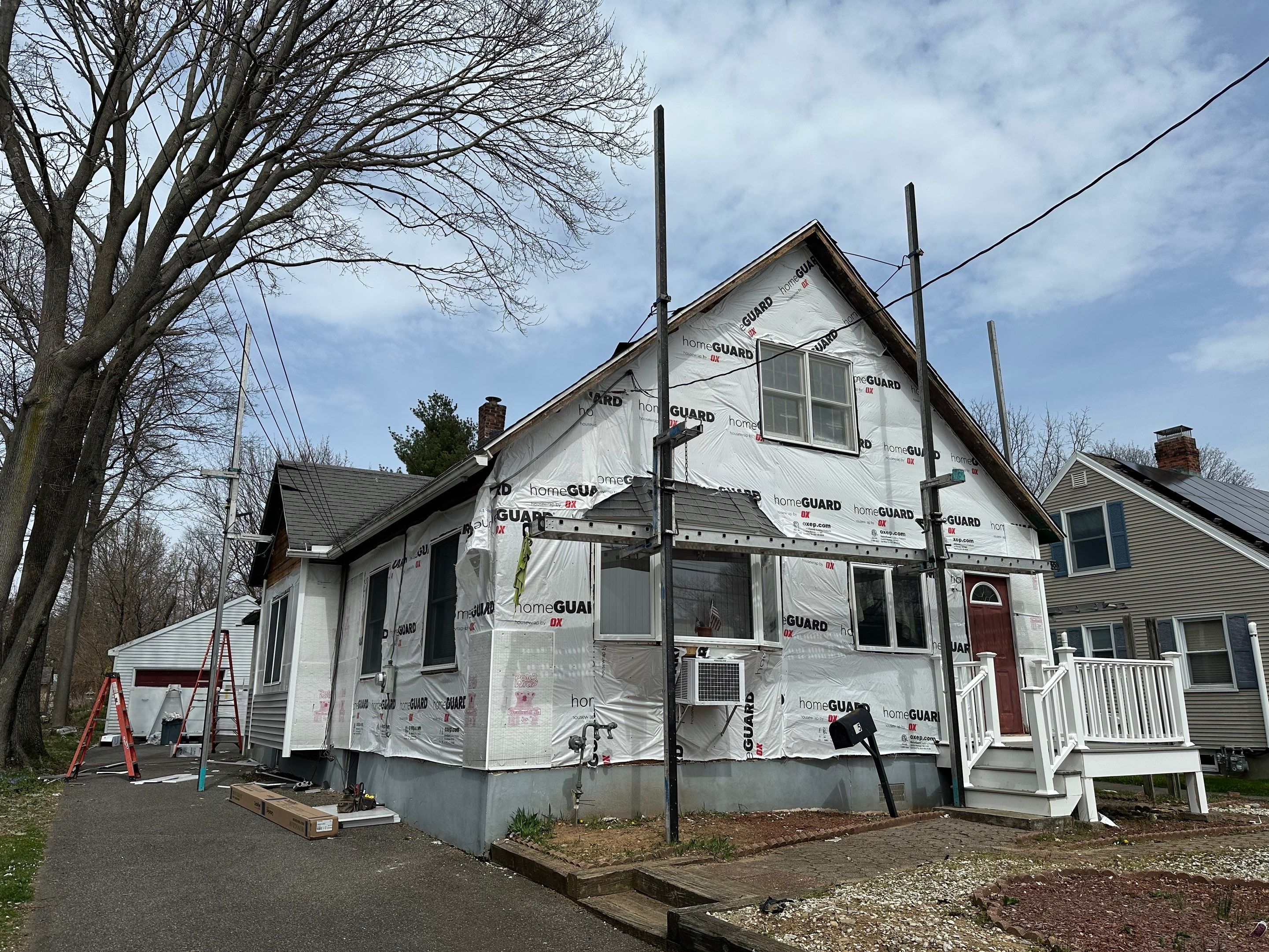 Siding Installation using Certainteed Monogram Granite Gray by A Plus Exterior