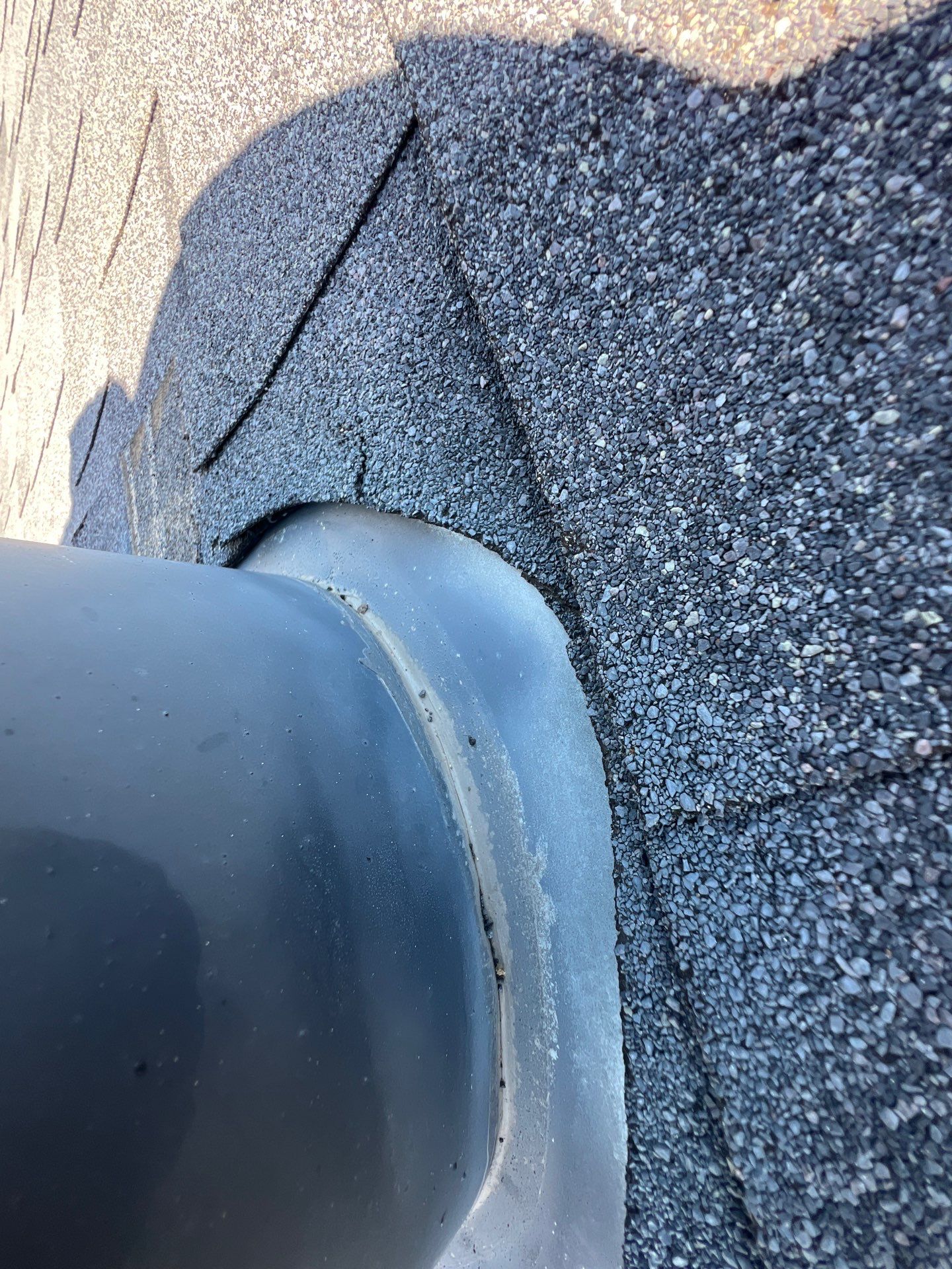 Hail Damage using Owen's Corning Duration (Lifetime) Shingles by Roof Repair Company