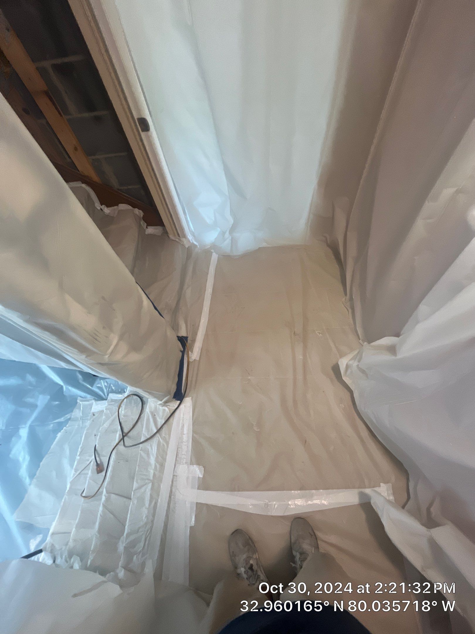 Residential Abatement plus Mold Remediation by EAS Environmental, LLC.