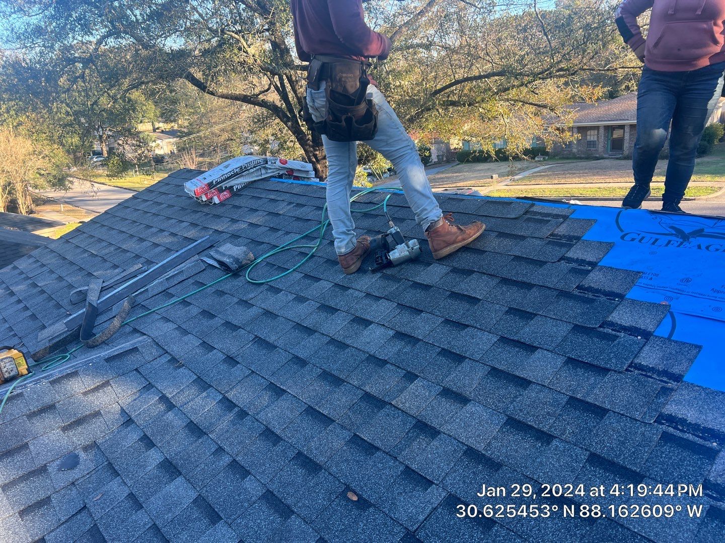 Roof replacement by American Roofing & Construction LLC