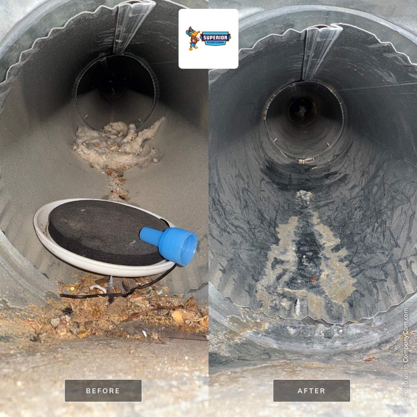 Air Duct Cleaning With a Vacuum Truck in Warren, OH by Superior Air Duct Cleaning