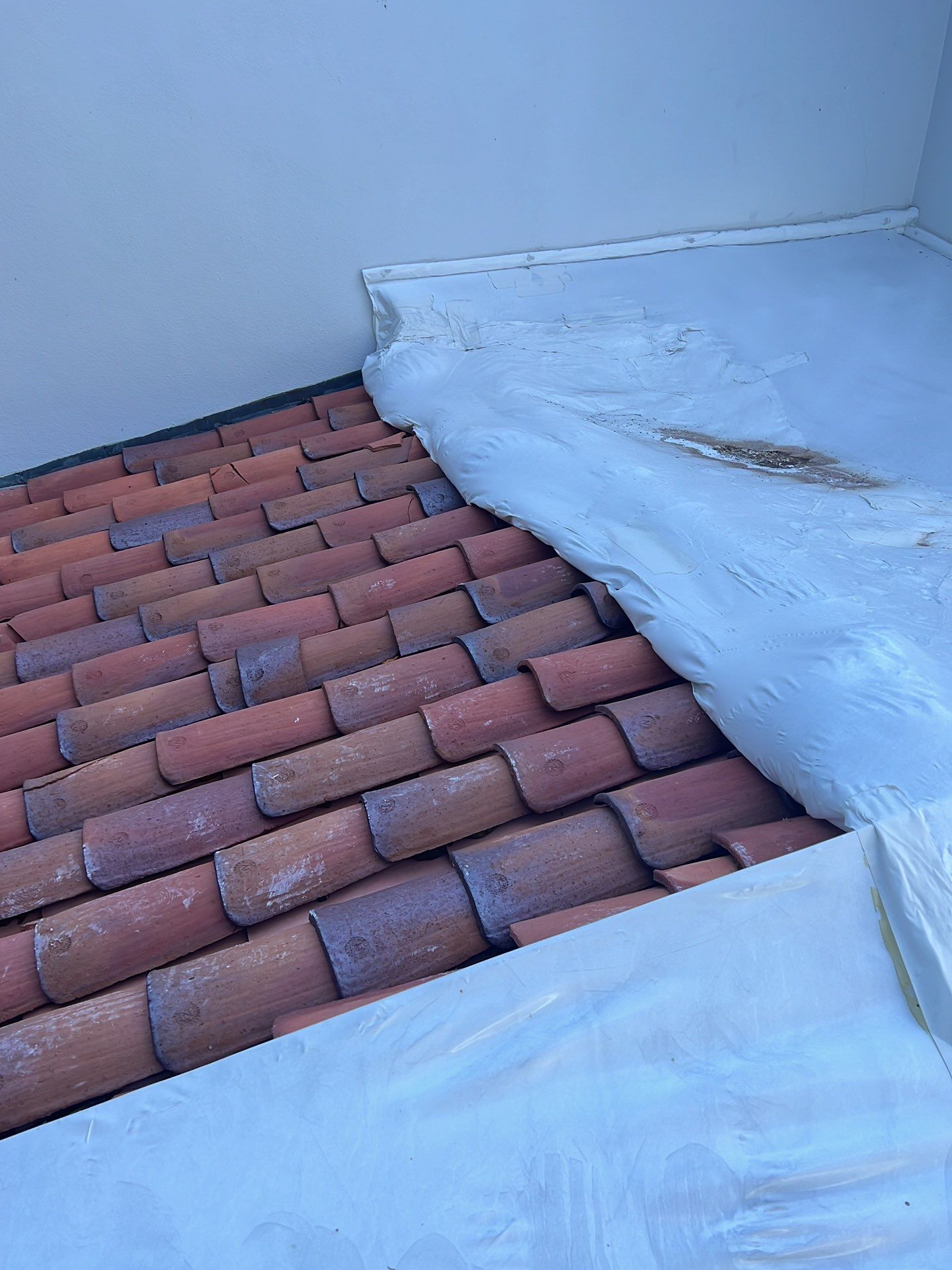 Commercial Roof Membrane Installation and Clay Tile Repair in Surfside by AJF ROOFING INC