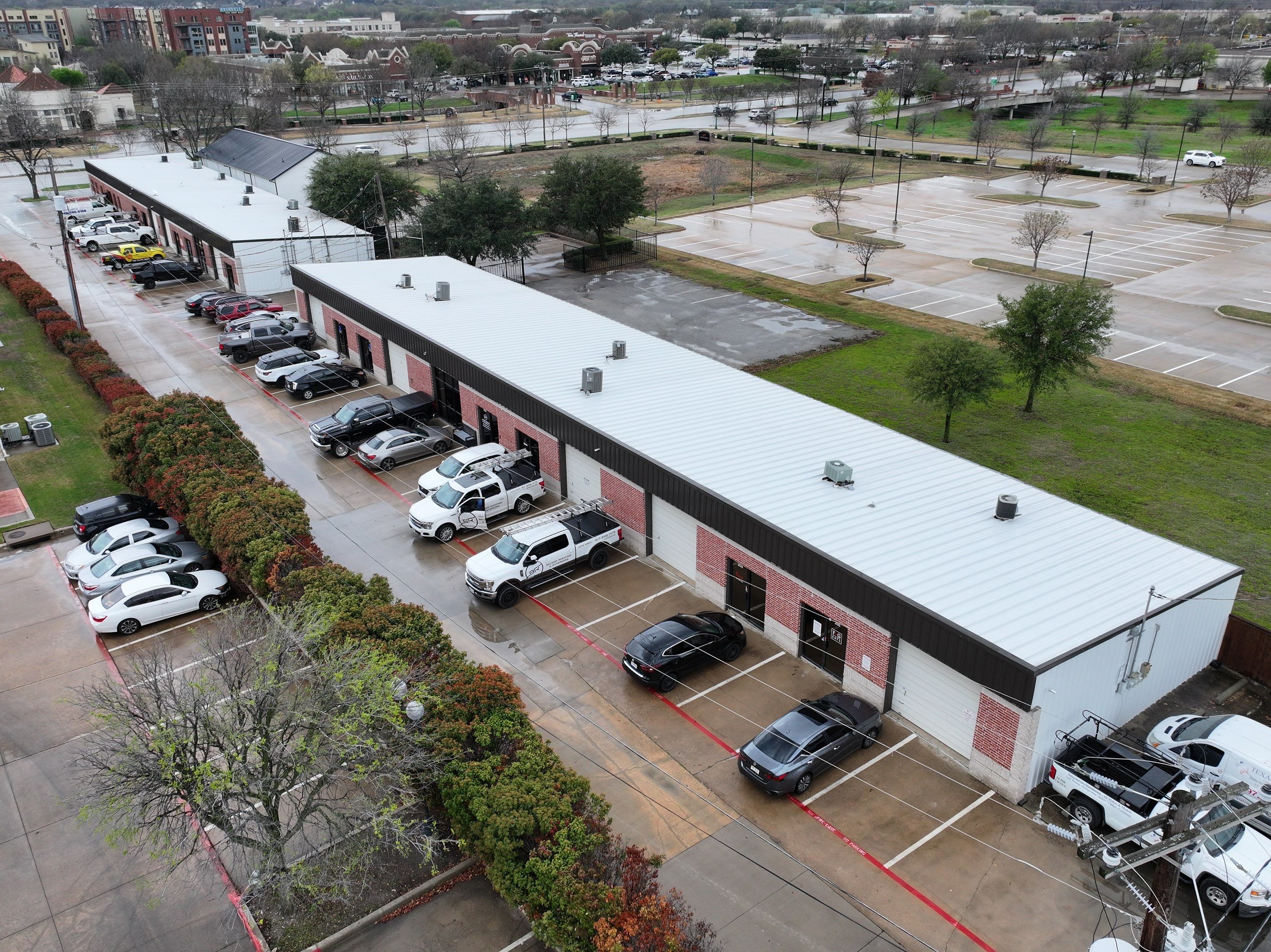 Commercial Roofing Installation using Double lock Mechanical Standing Seam Metal by Becker Roofing and Exteriors