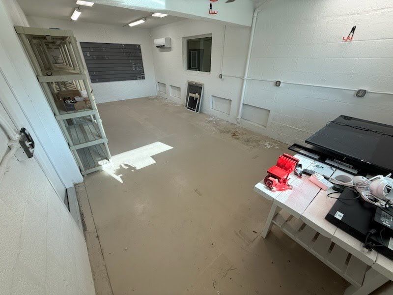 “Orbit” Tackle Room Project in Duck Key, FL by Tropical Epoxy Coatings & Creations LLC