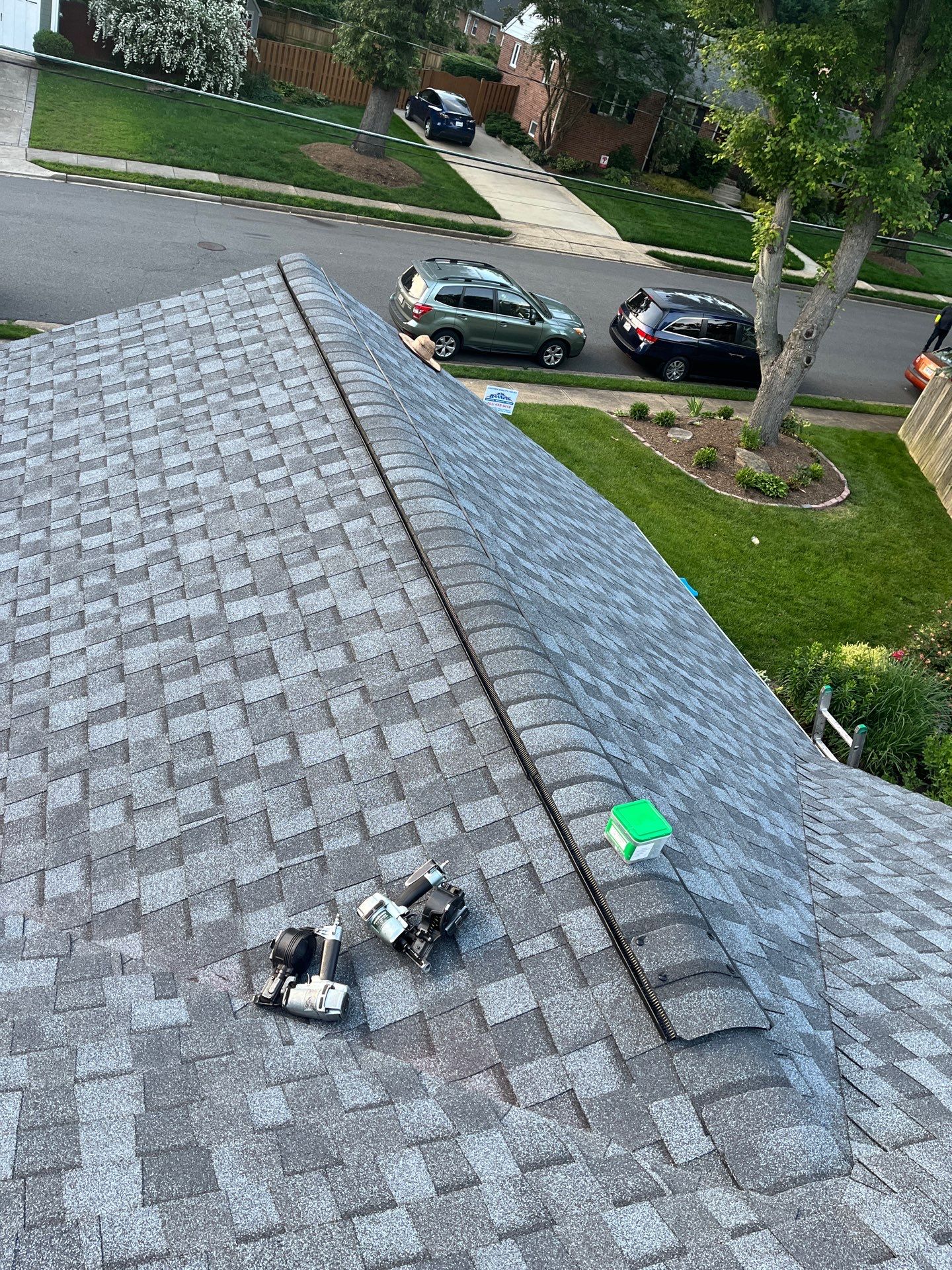 Arlington: CertainTeed Landmark Pro Designer Shingles in Max Def Pewter by RM Banning, Inc.