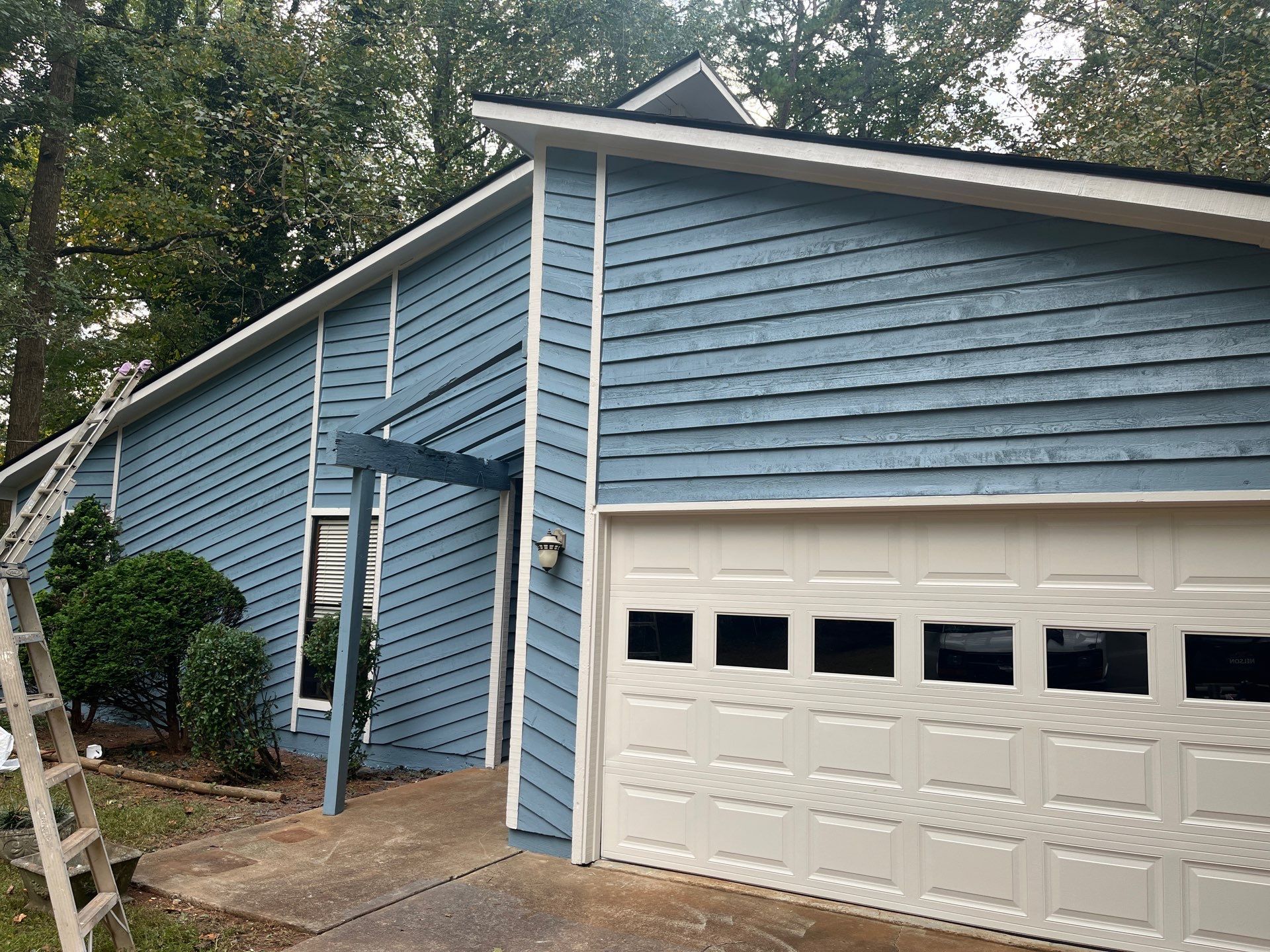 Rotten Wood Replacement, Exterior Painting, and Deck Resurface by Nelson Exteriors 