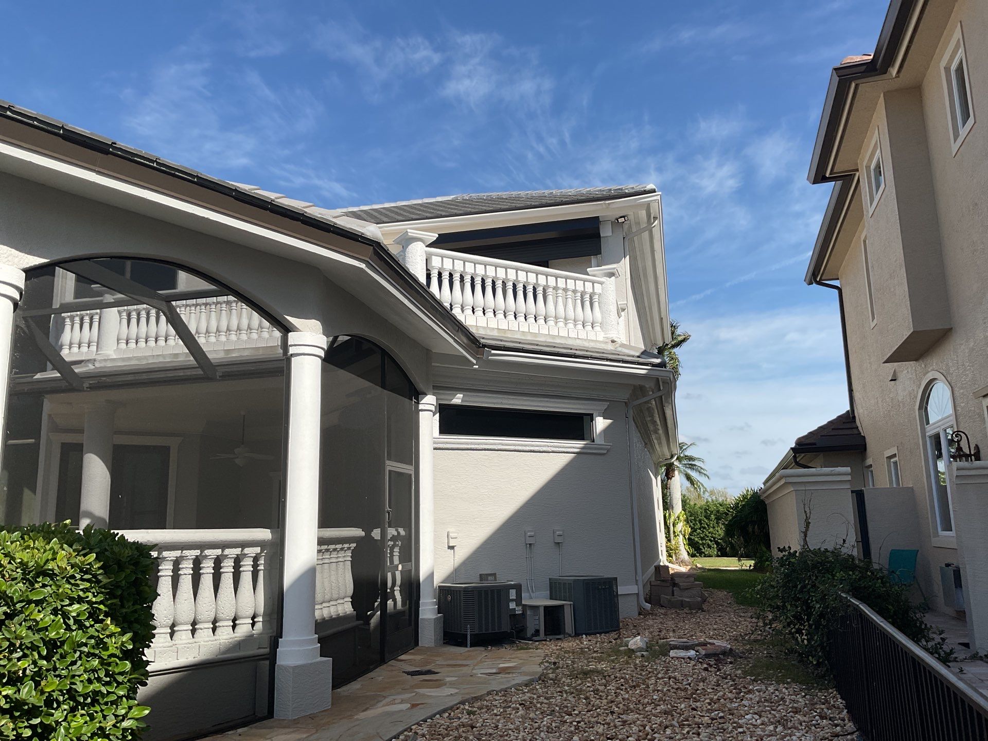 7-Inch Seamless Gutters for Heavy Rainfall in Cape Coral FL by Gutter Professors